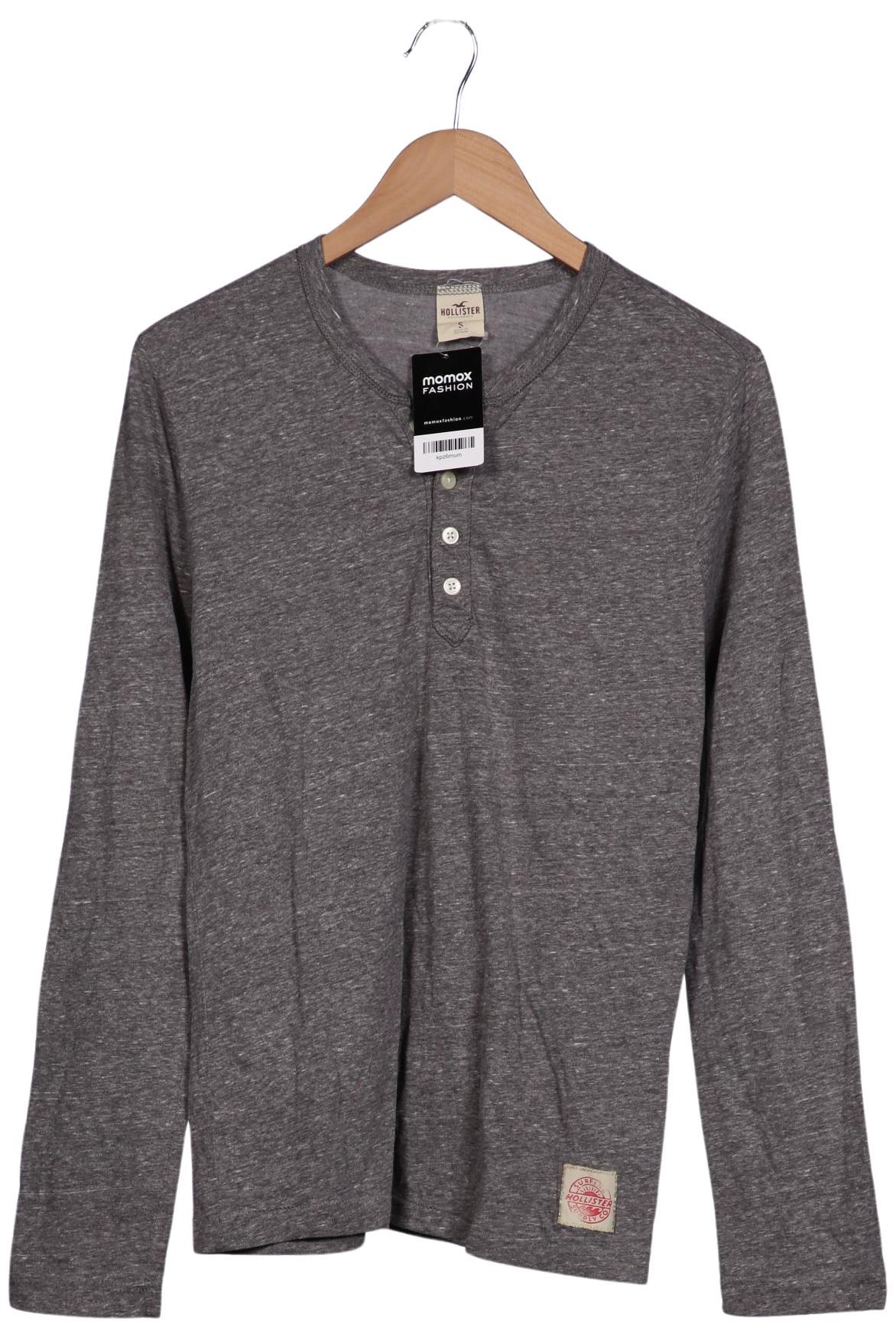 

Hollister Herren Langarmshirt, grau, Gr. 46
