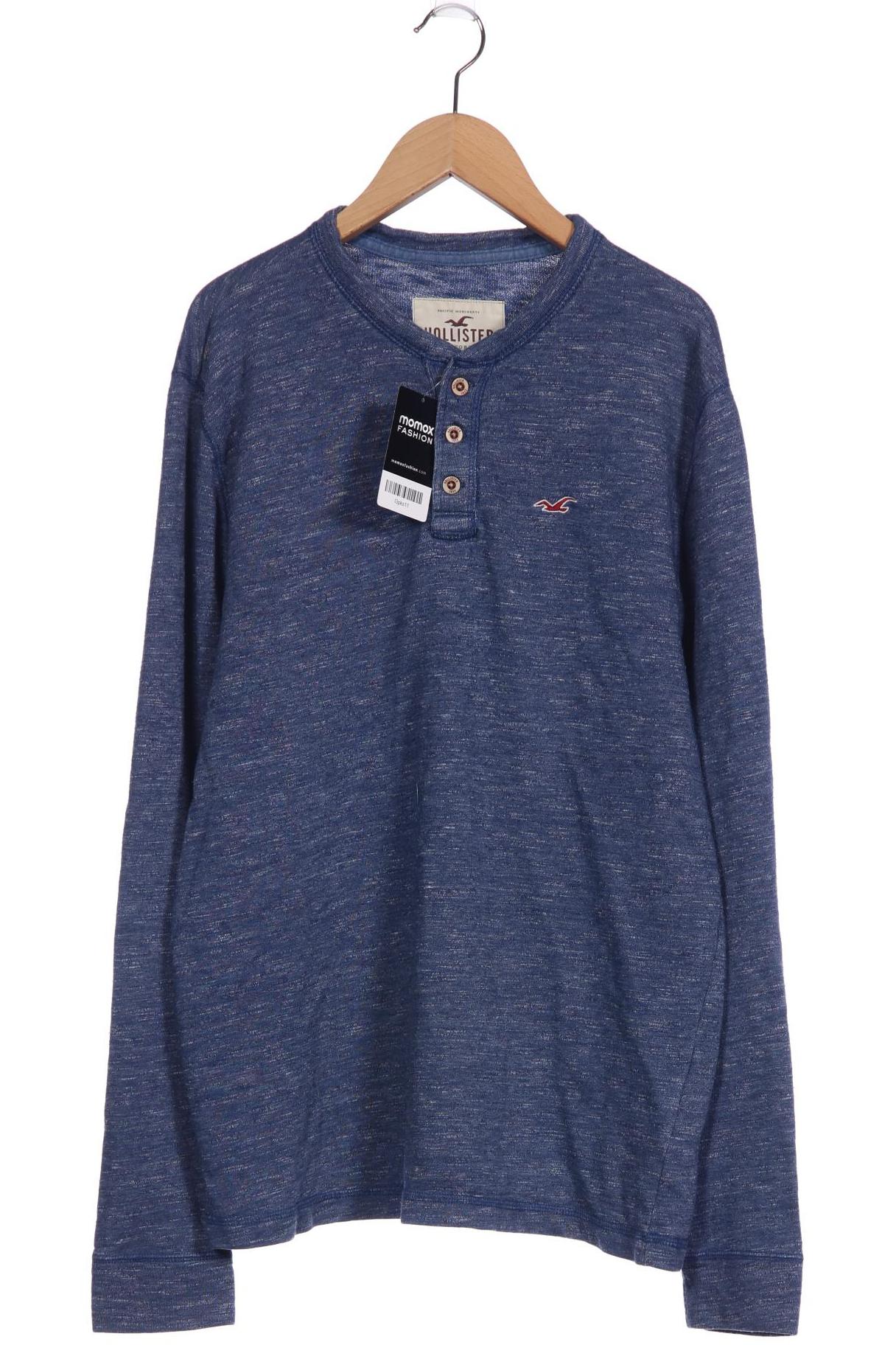 

Hollister Herren Langarmshirt, marineblau