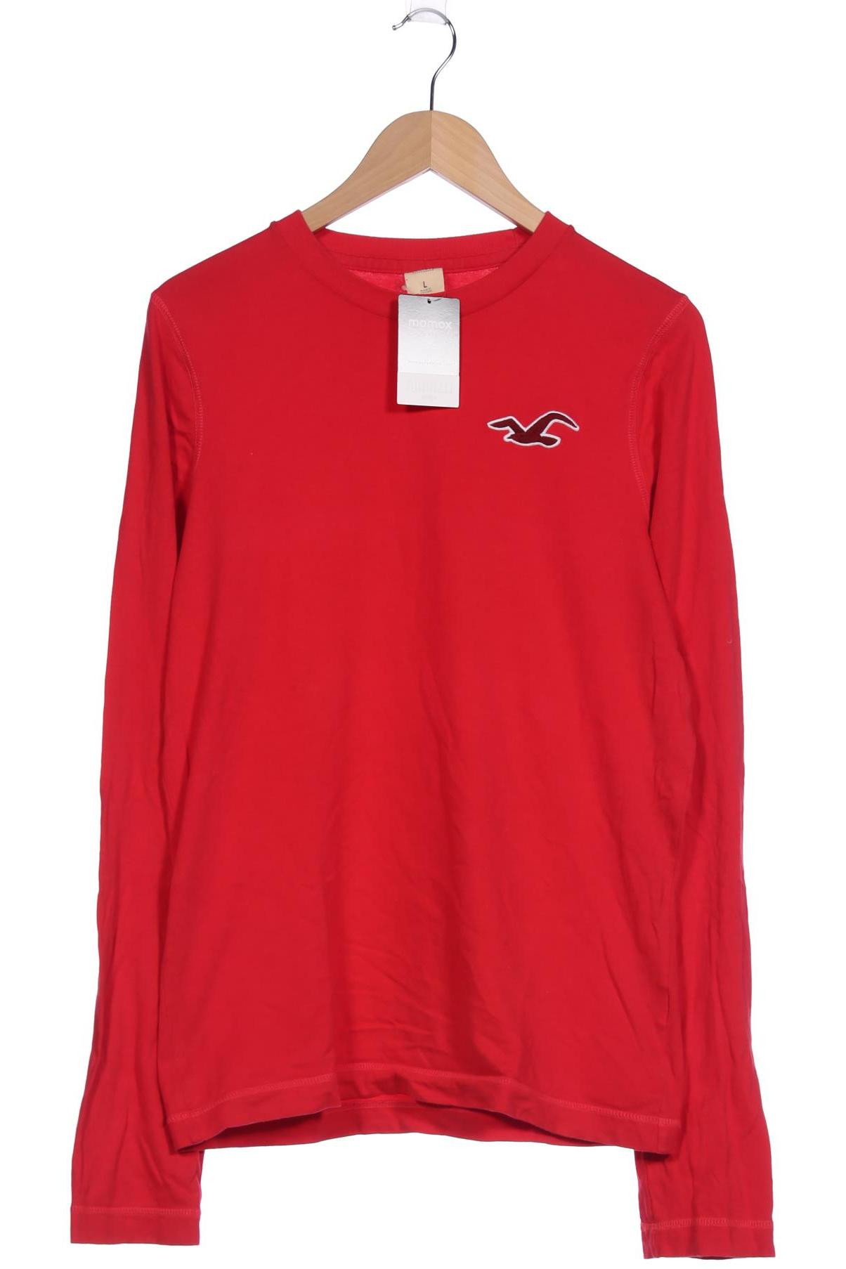 

Hollister Herren Langarmshirt, rot, Gr. 52
