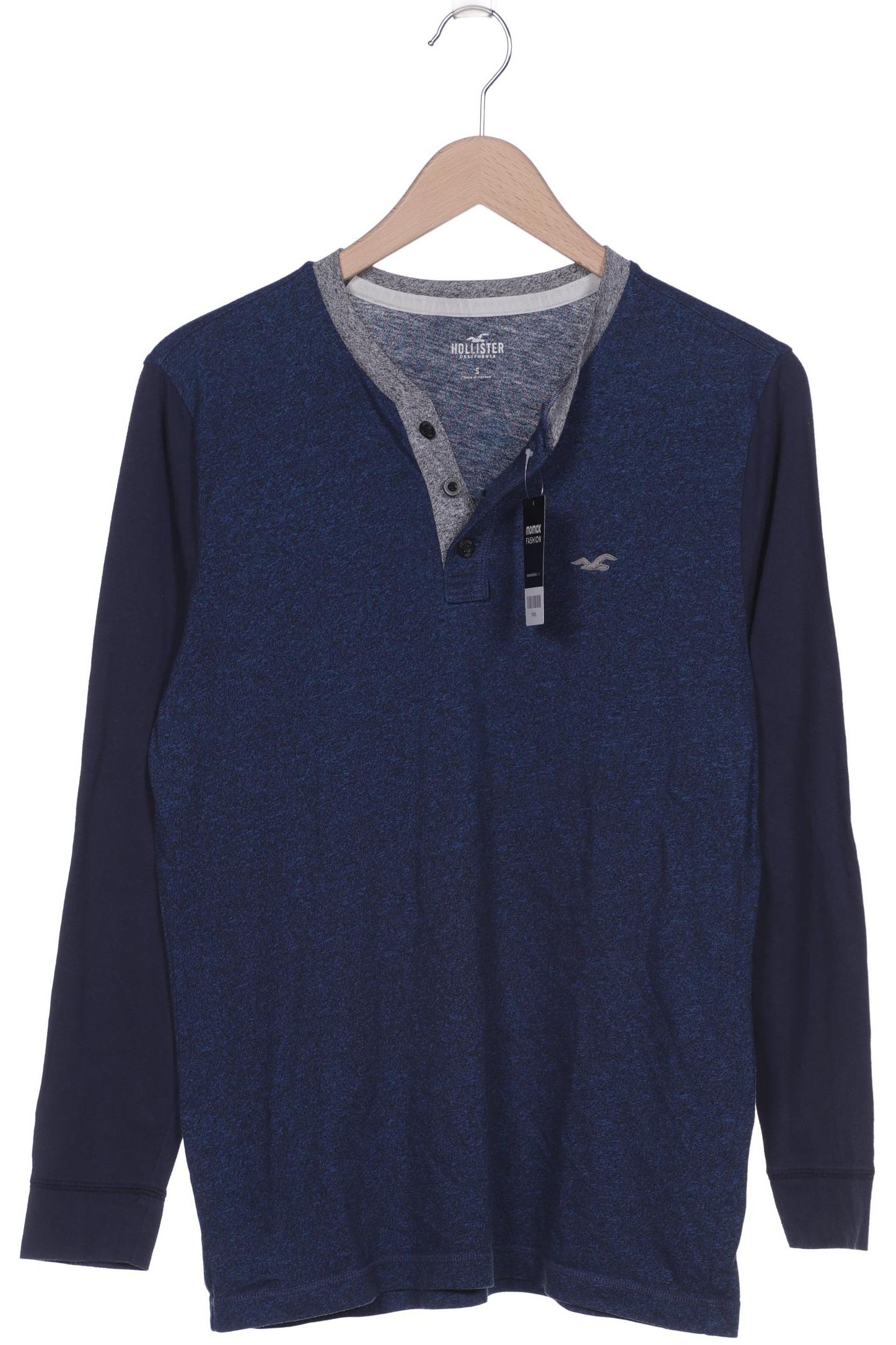 

Hollister Herren Langarmshirt, marineblau