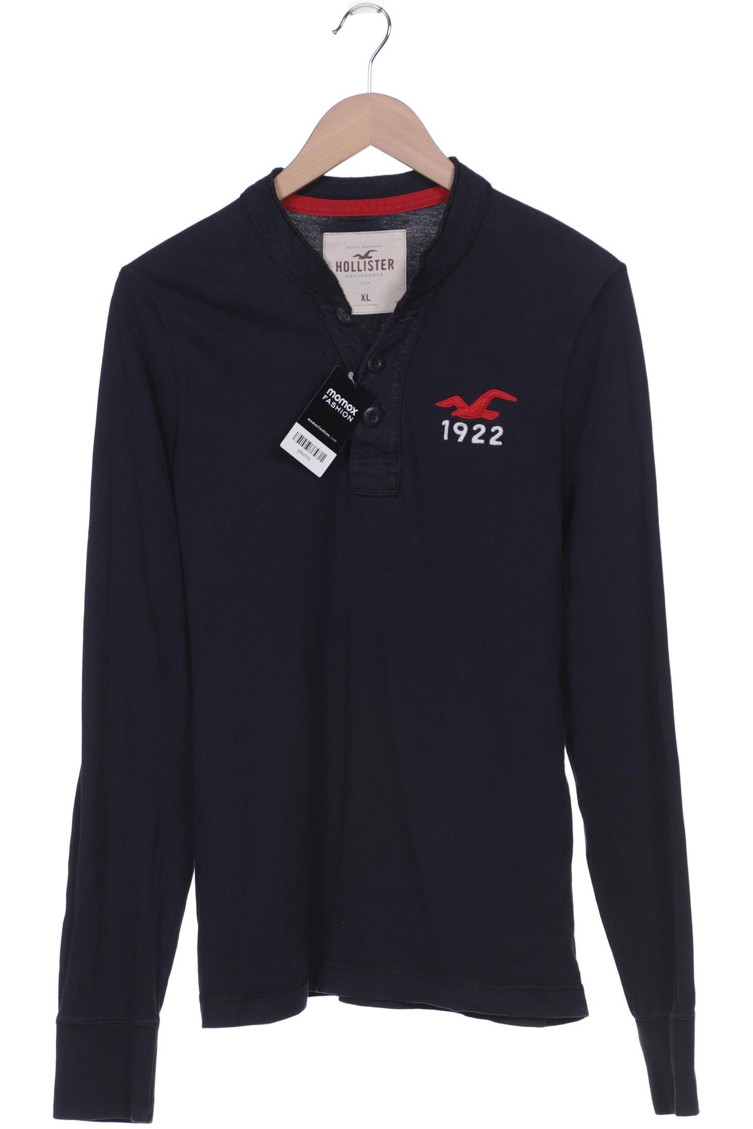 

Hollister Herren Langarmshirt, marineblau