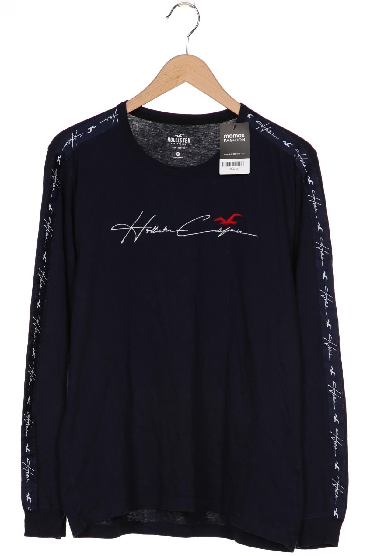 

Hollister Herren Langarmshirt, marineblau, Gr. 48