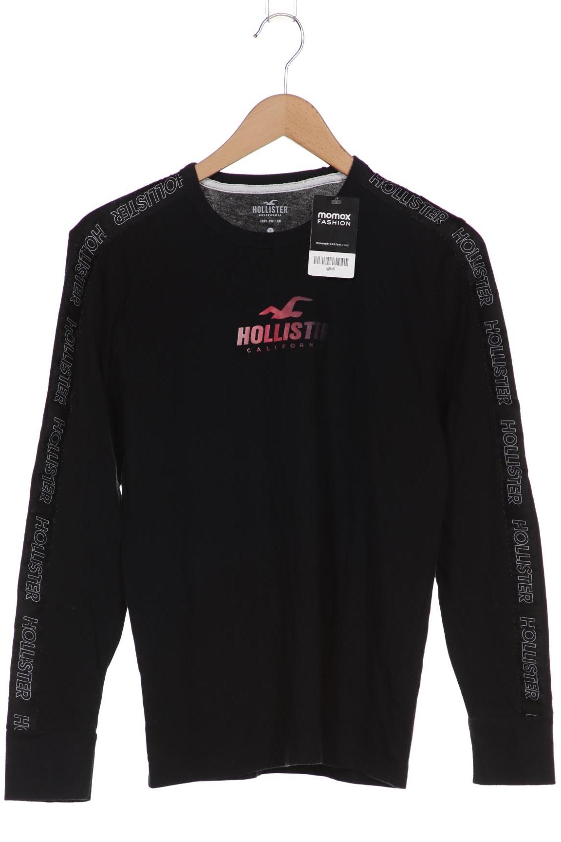 

Hollister Herren Langarmshirt, schwarz