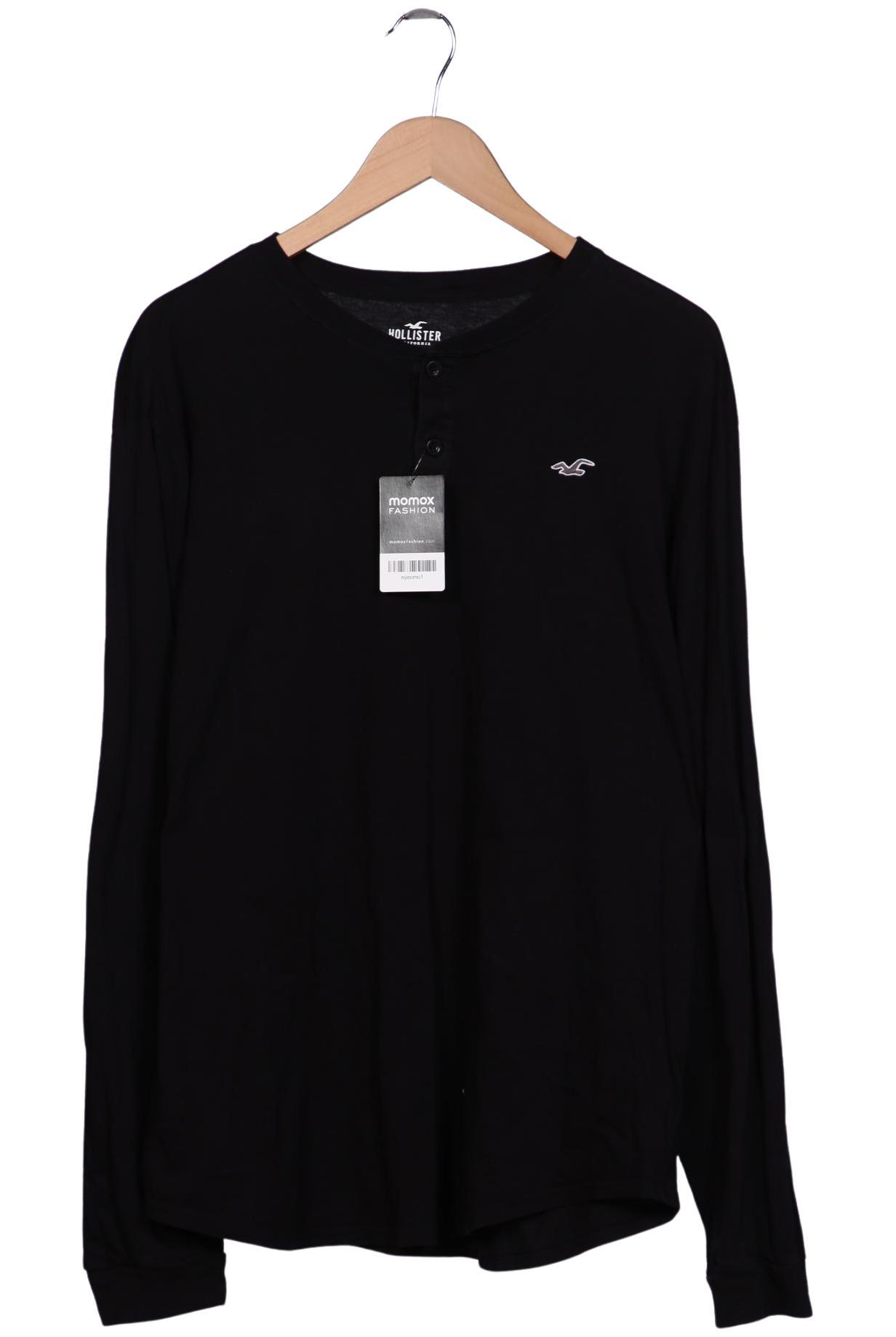 

Hollister Herren Langarmshirt, schwarz, Gr. 56