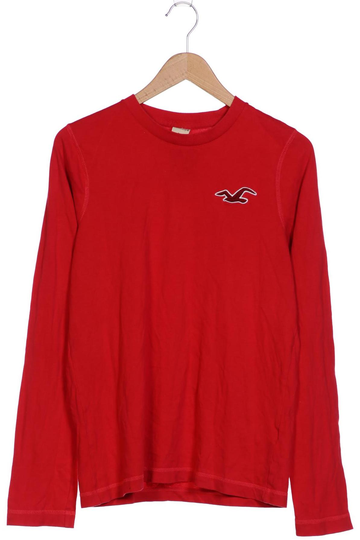 

Hollister Herren Langarmshirt, rot