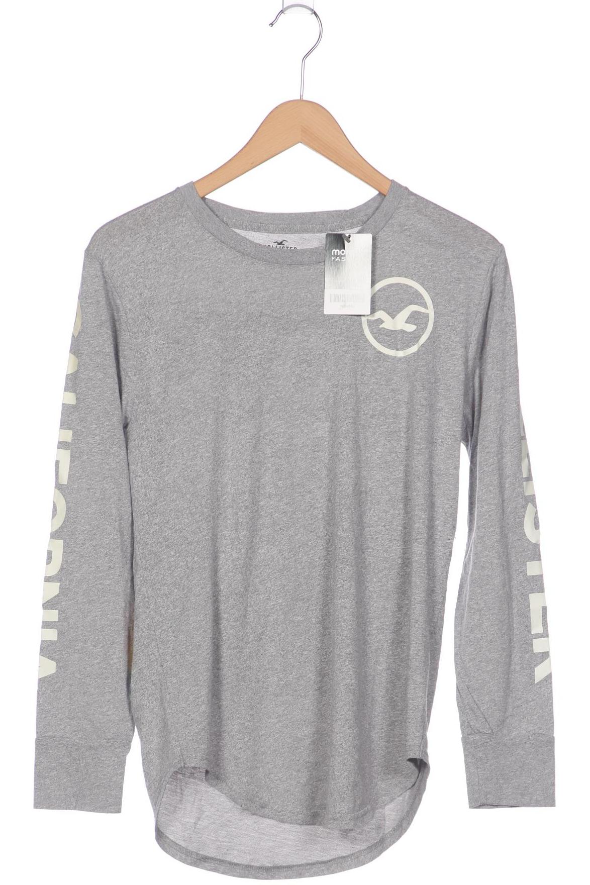 

Hollister Herren Langarmshirt, grau, Gr. 44