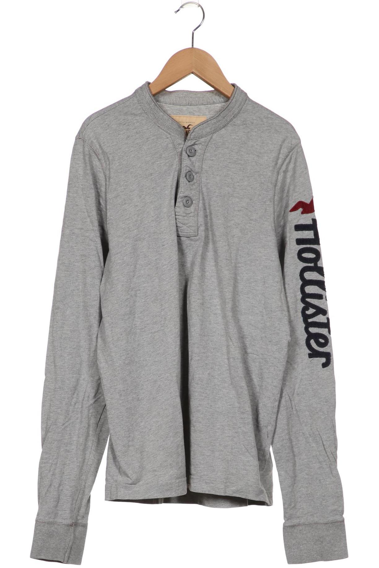 

Hollister Herren Langarmshirt, grau