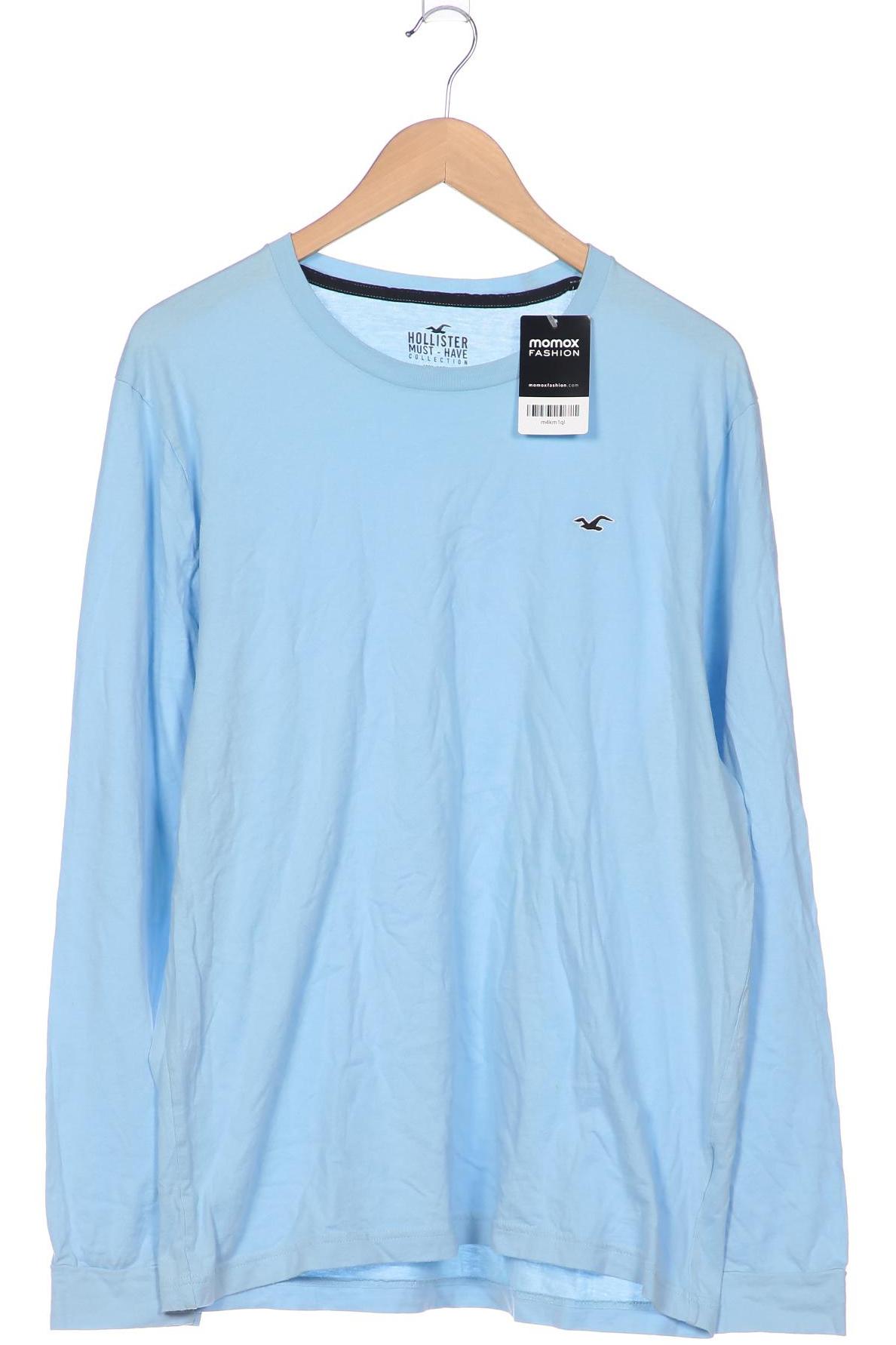 

Hollister Herren Langarmshirt, hellblau, Gr. 54