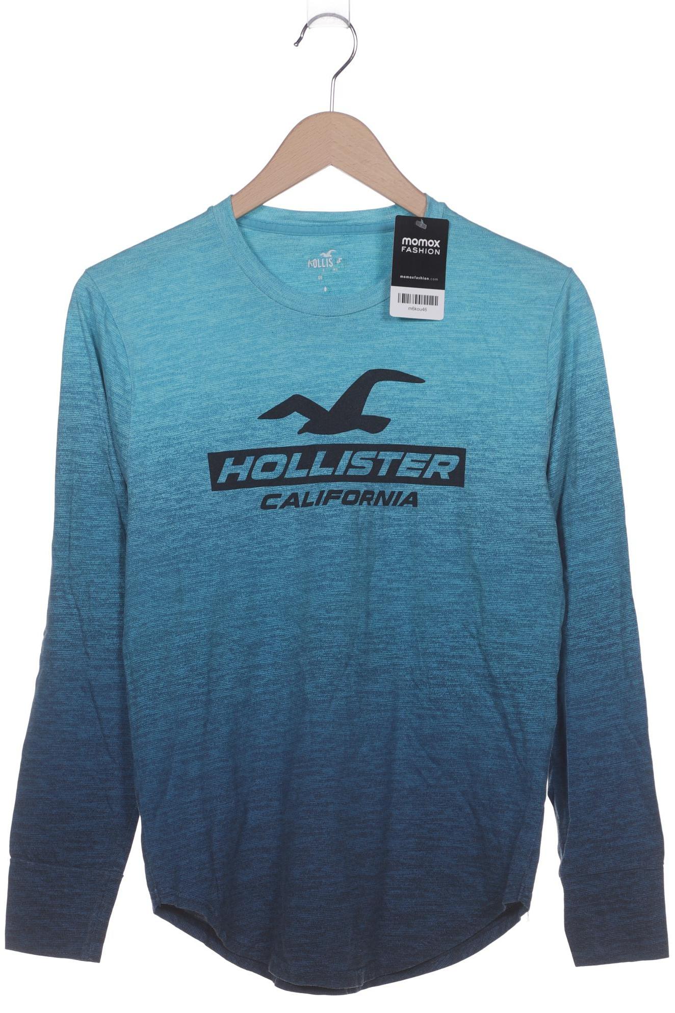 

Hollister Herren Langarmshirt, blau, Gr. 44