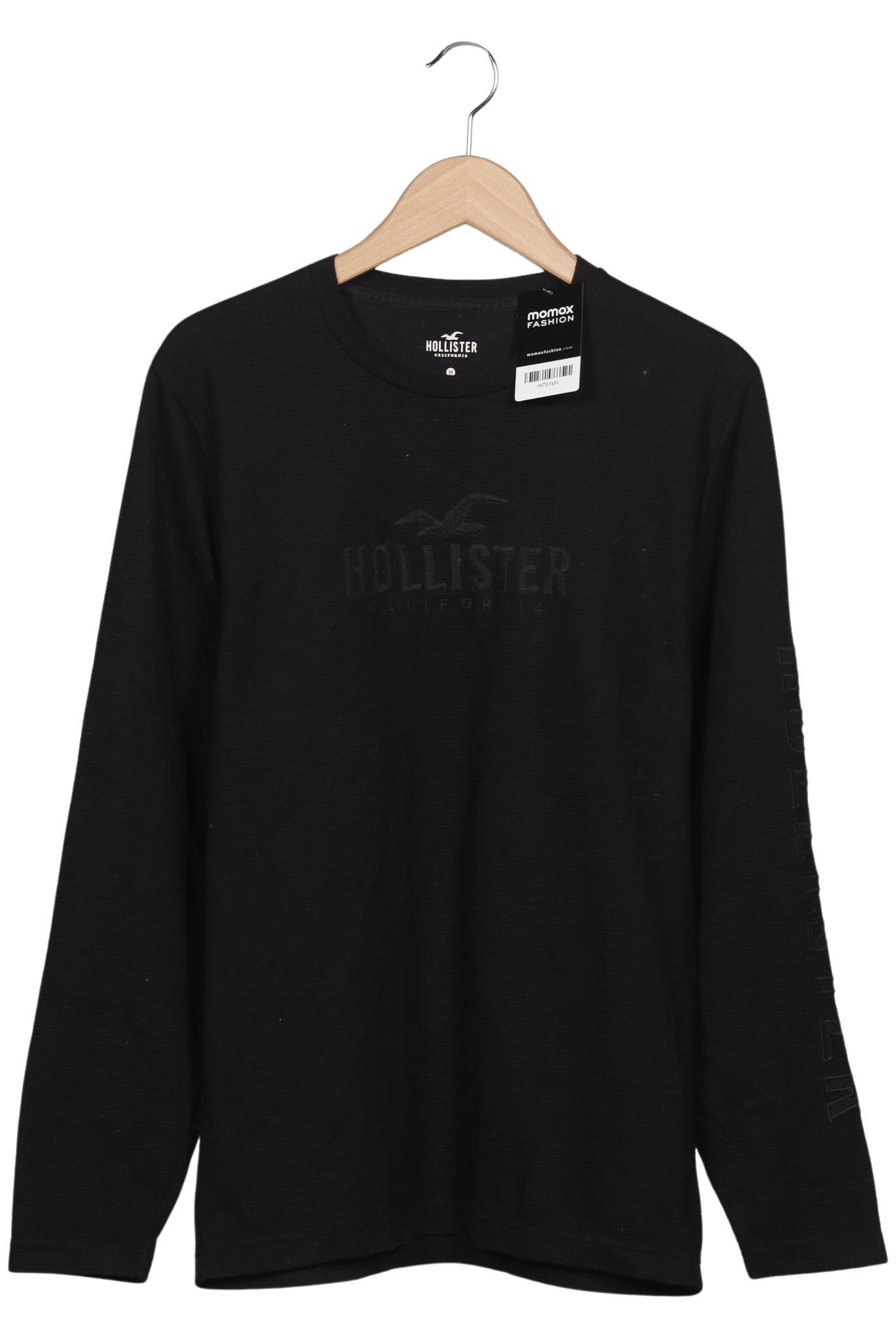 

Hollister Herren Langarmshirt, schwarz, Gr. 48