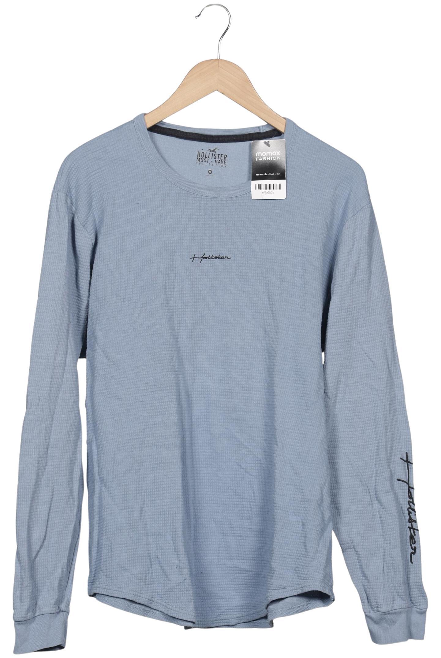 

Hollister Herren Langarmshirt, hellblau, Gr. 54