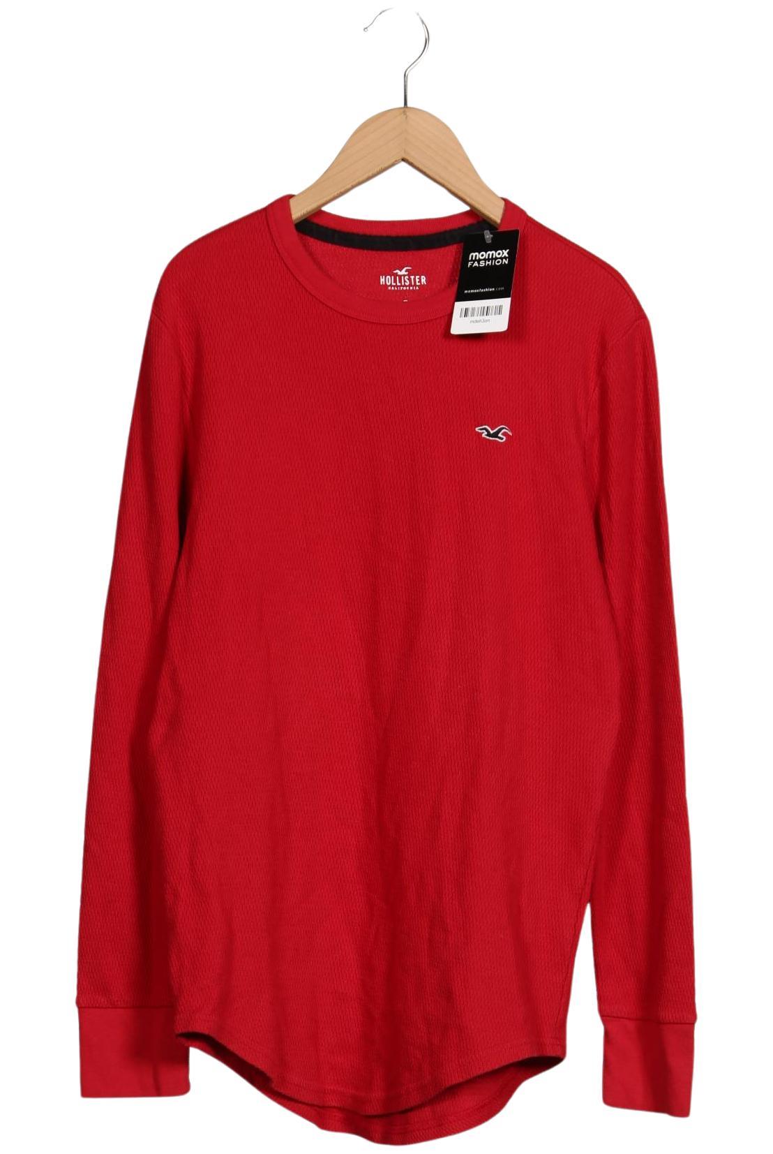 

Hollister Herren Langarmshirt, rot, Gr. 46