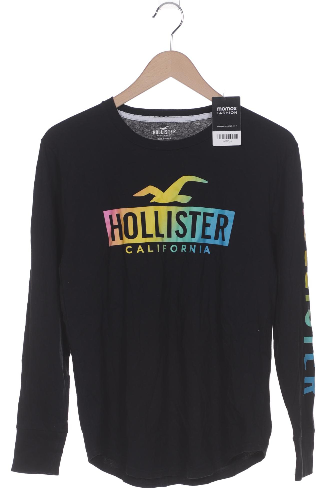 

Hollister Herren Langarmshirt, schwarz, Gr. 46