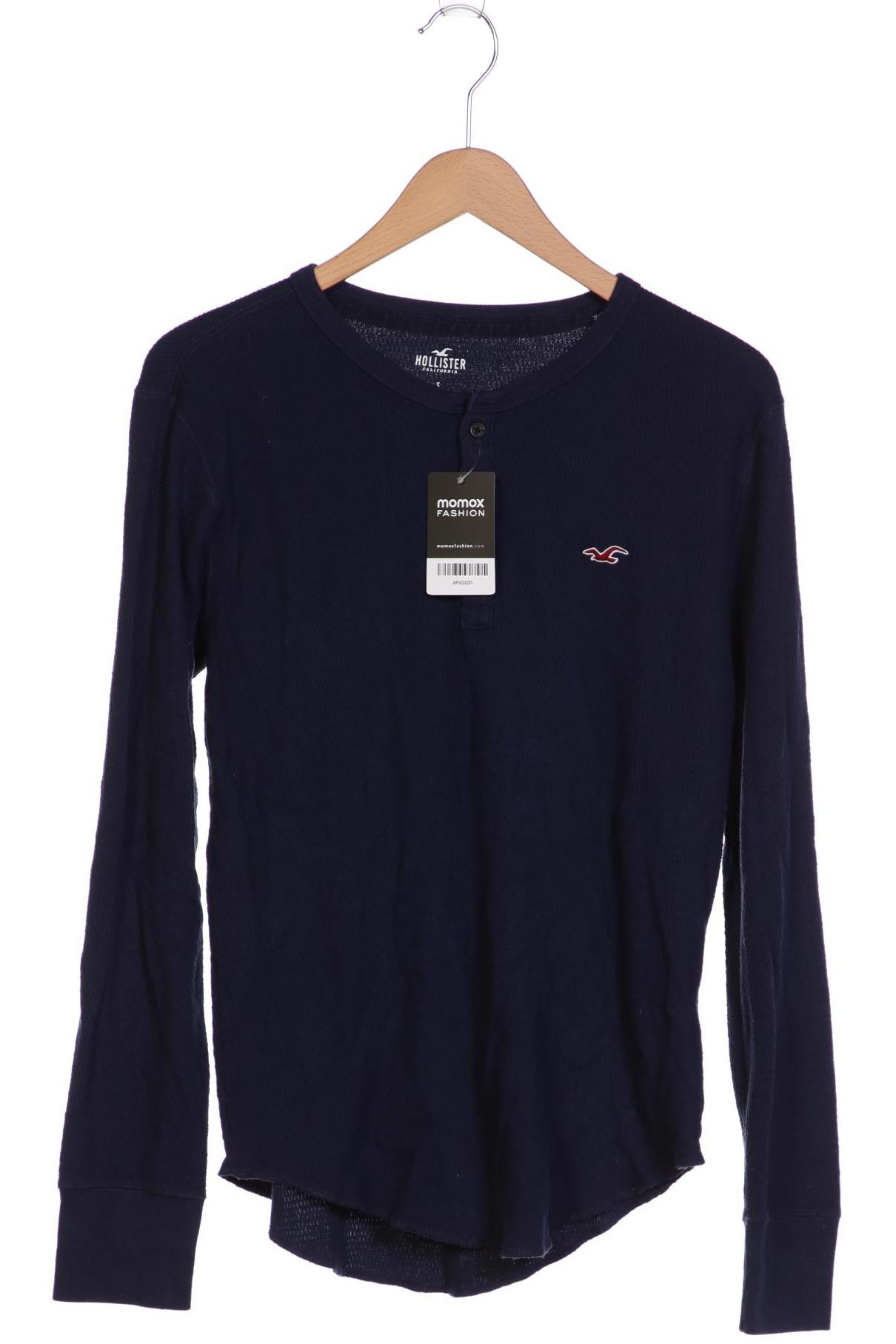 

Hollister Herren Langarmshirt, marineblau