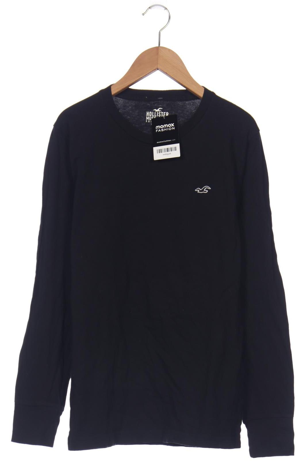 

Hollister Herren Langarmshirt, schwarz