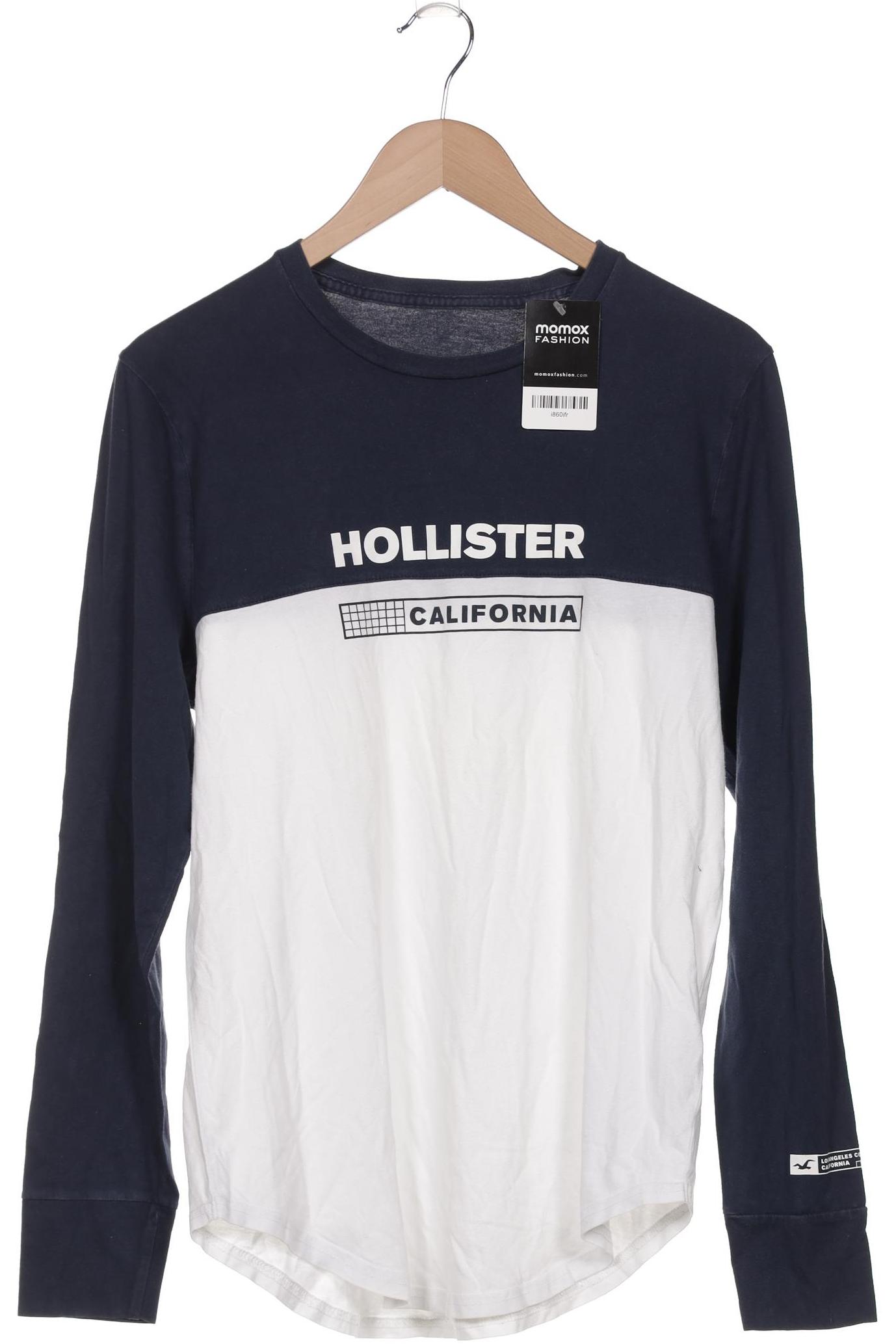 

Hollister Herren Langarmshirt, weiß, Gr. 48