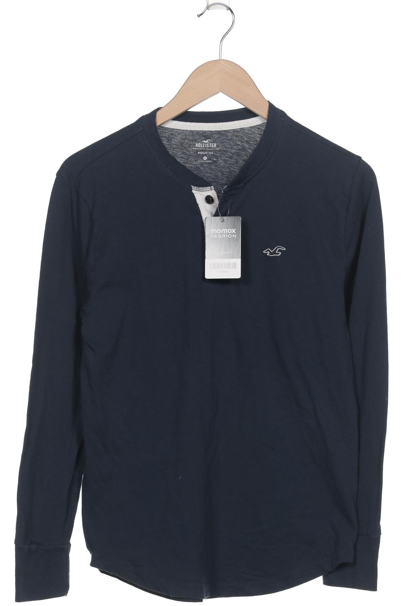 

Hollister Herren Langarmshirt, marineblau, Gr. 44