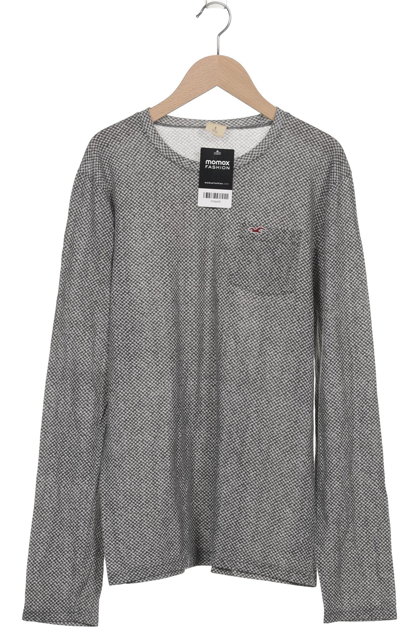 

Hollister Herren Langarmshirt, grau, Gr. 46