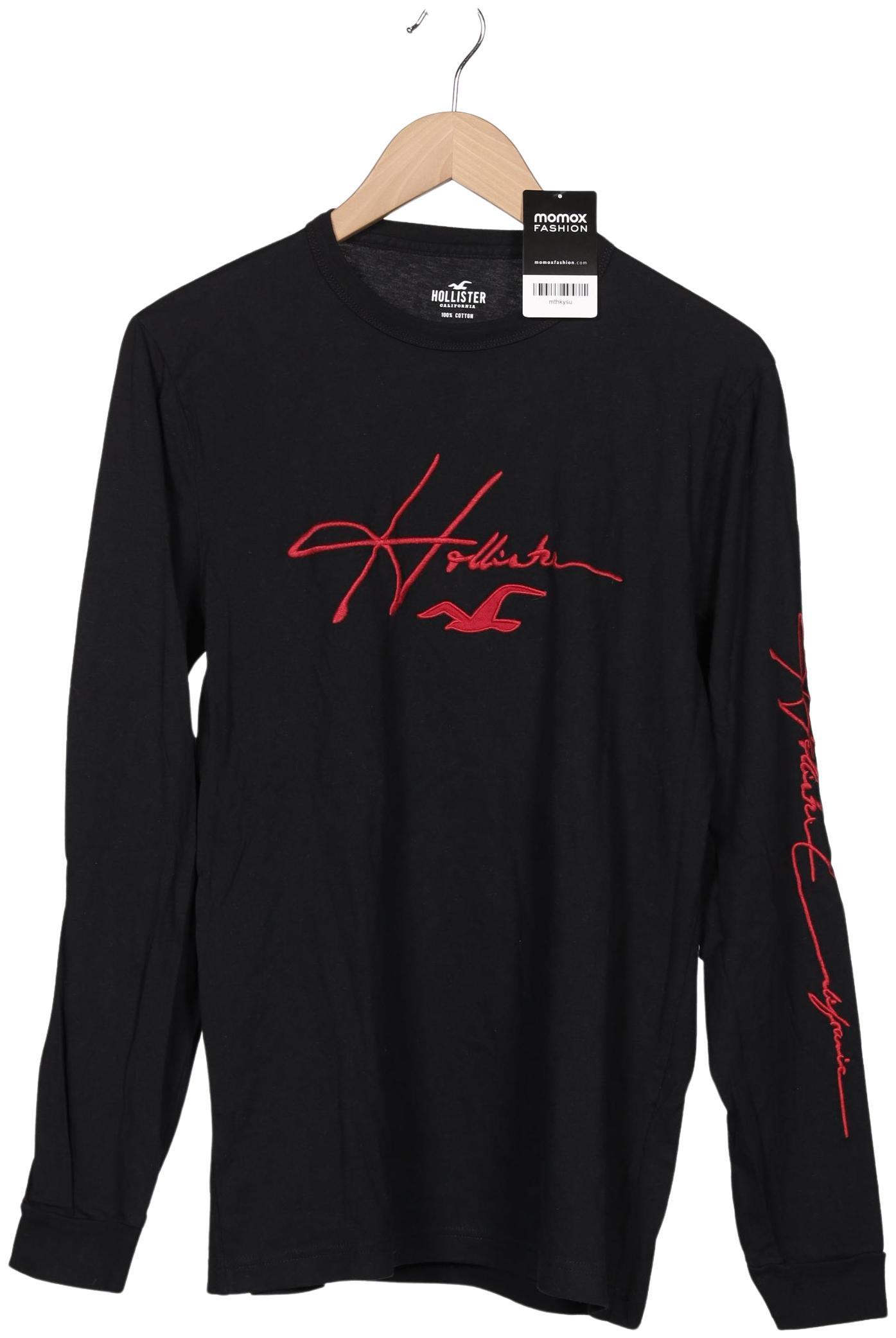 

Hollister Herren Langarmshirt, schwarz, Gr. 48