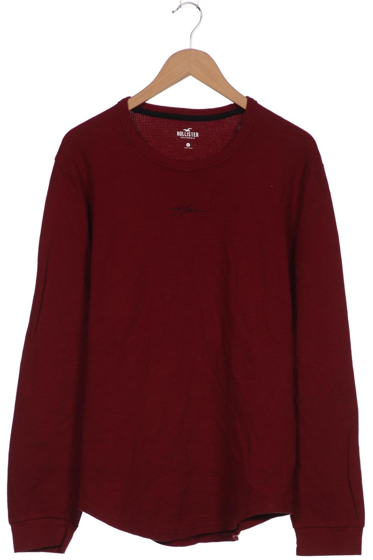

Hollister Herren Langarmshirt, bordeaux