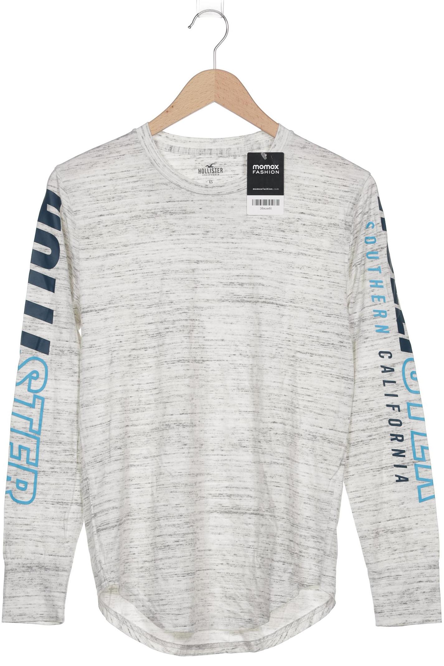 

Hollister Herren Langarmshirt, grau, Gr. 44