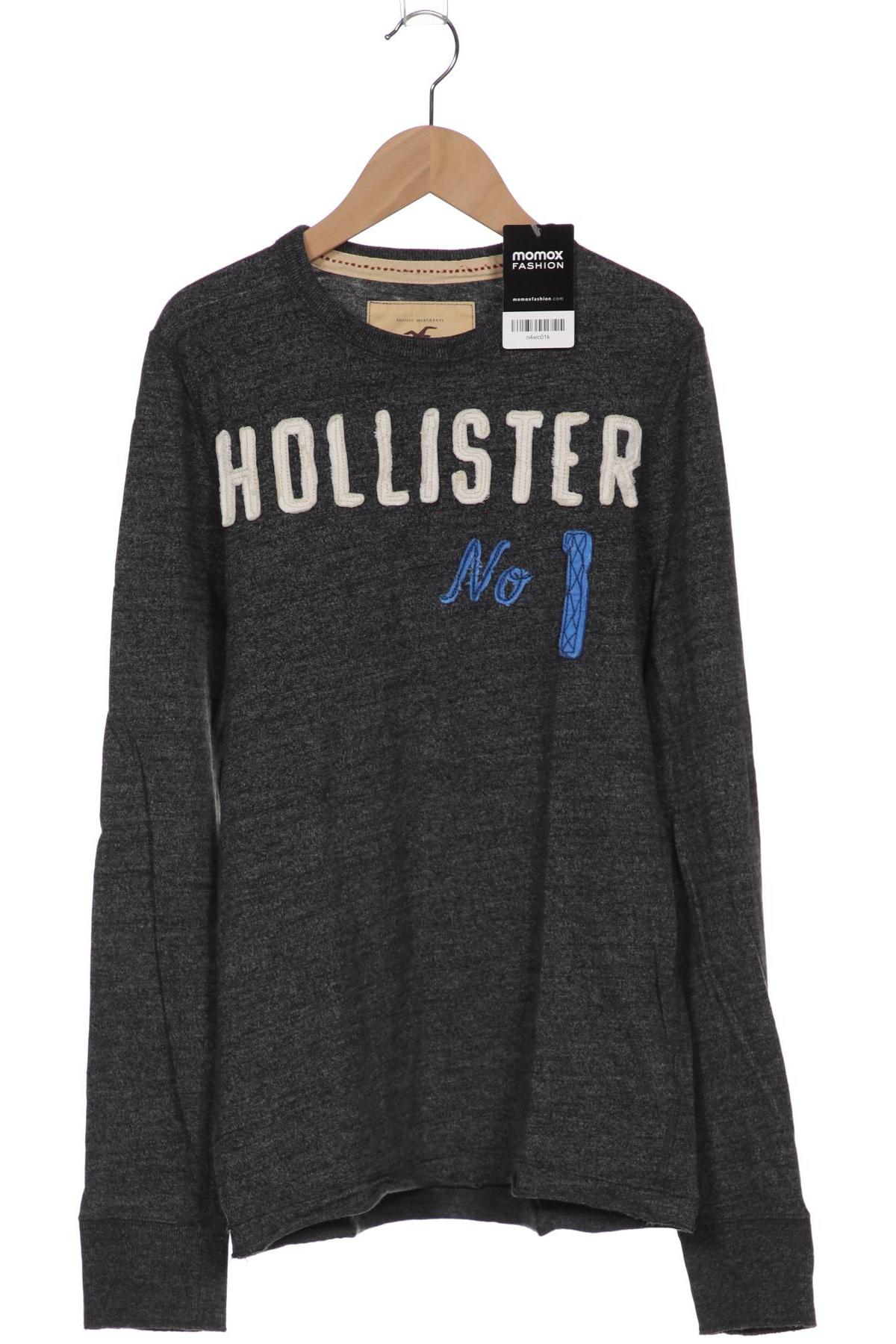 

Hollister Herren Langarmshirt, grau