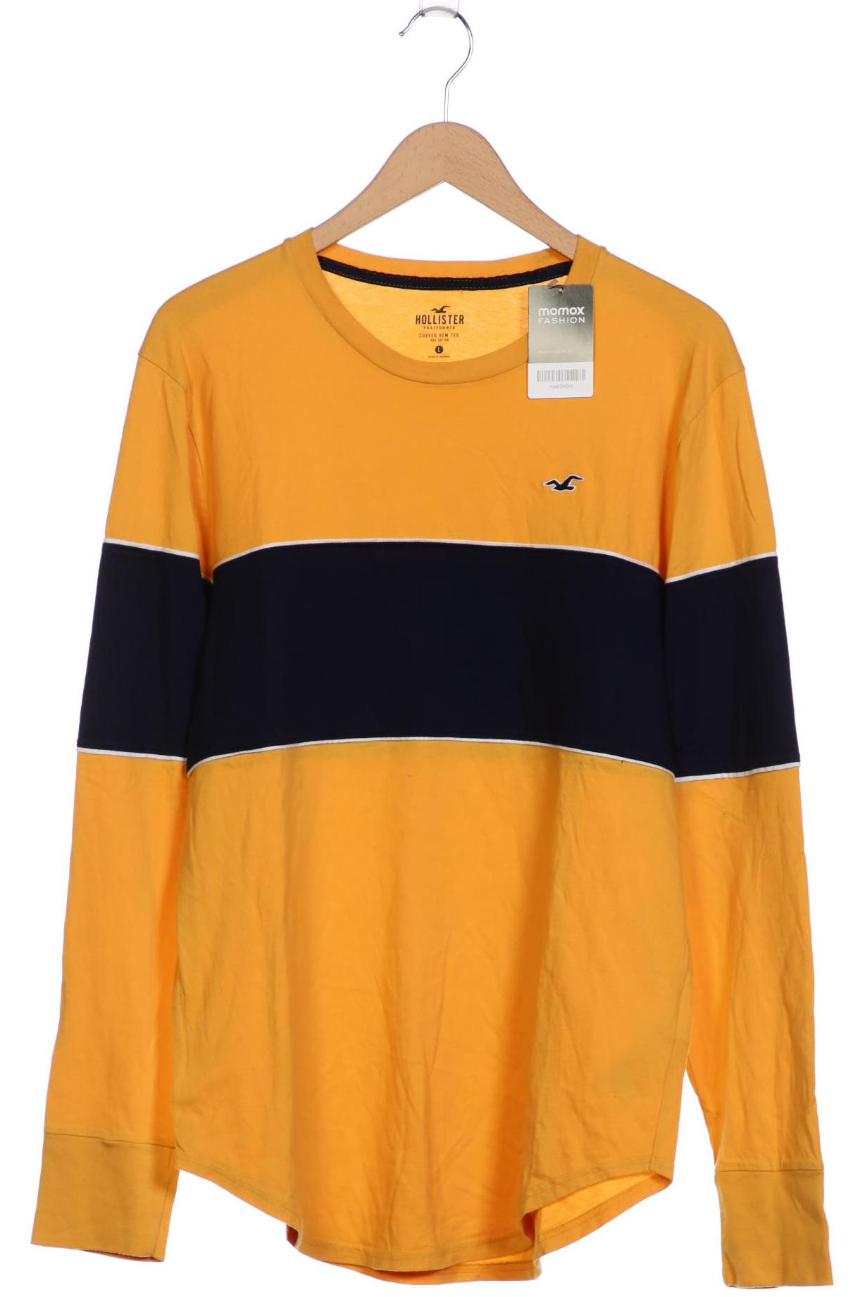 

Hollister Herren Langarmshirt, gelb, Gr. 52