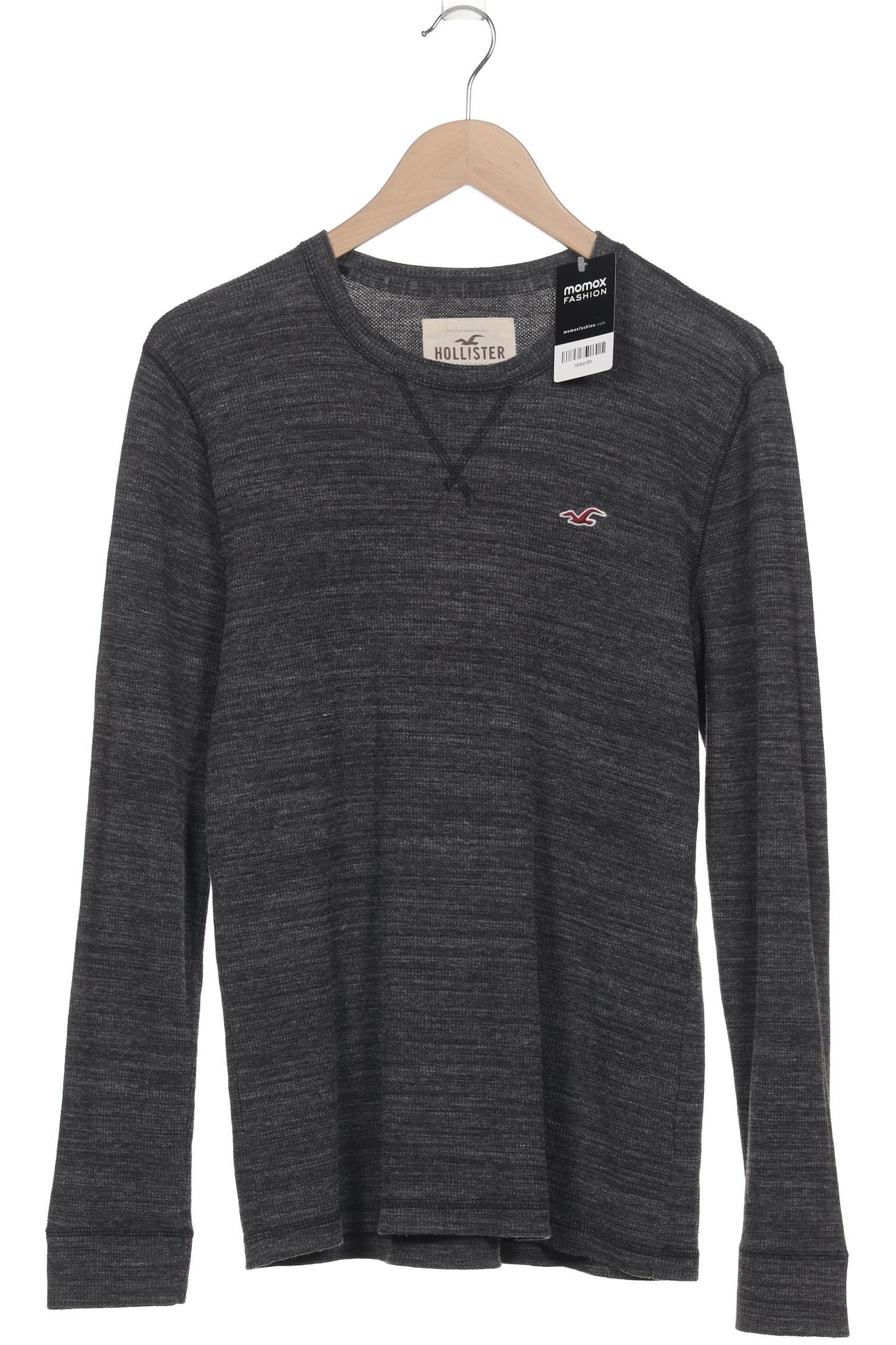 

Hollister Herren Langarmshirt, grau, Gr. 48