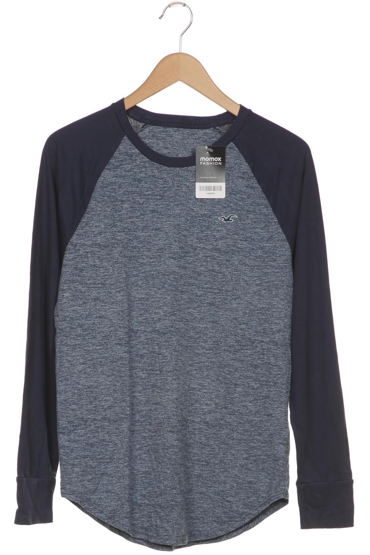 

Hollister Herren Langarmshirt, blau