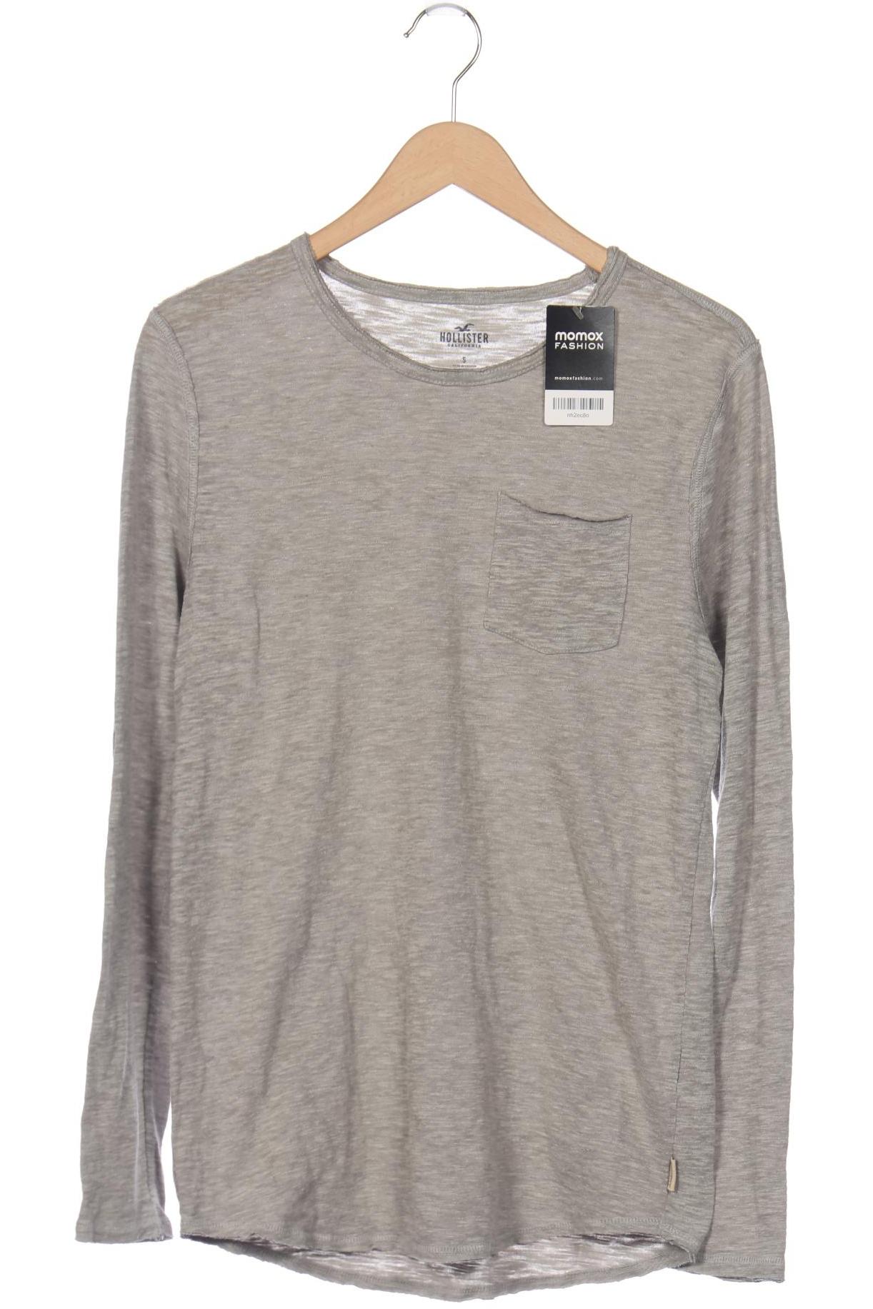 

Hollister Herren Langarmshirt, grau