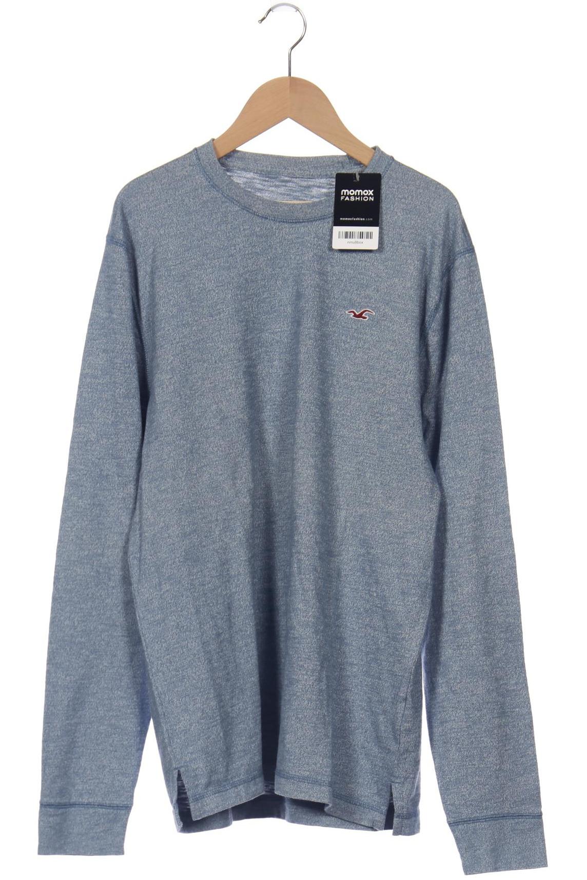 

Hollister Herren Langarmshirt, blau