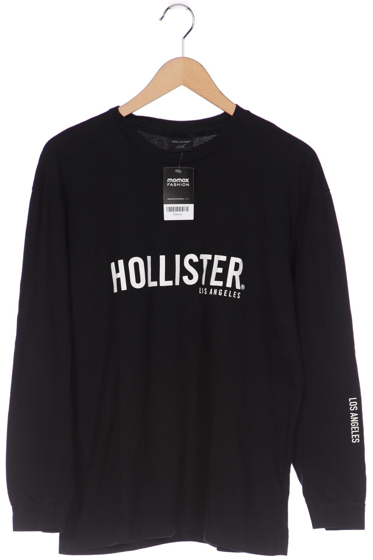 

Hollister Herren Langarmshirt, schwarz