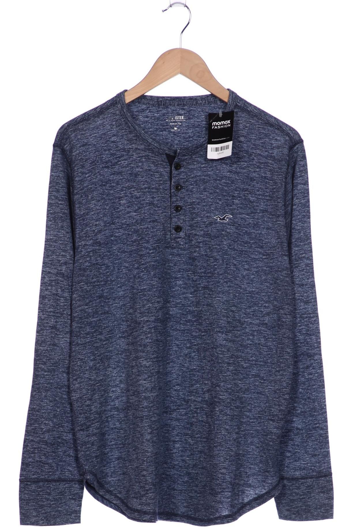 

Hollister Herren Langarmshirt, marineblau, Gr. 52