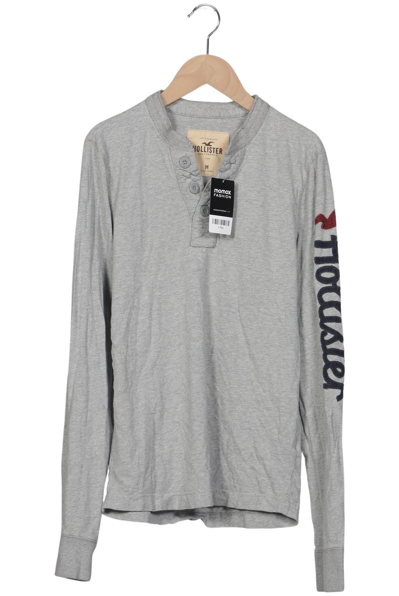 

Hollister Herren Langarmshirt, grau, Gr. 48