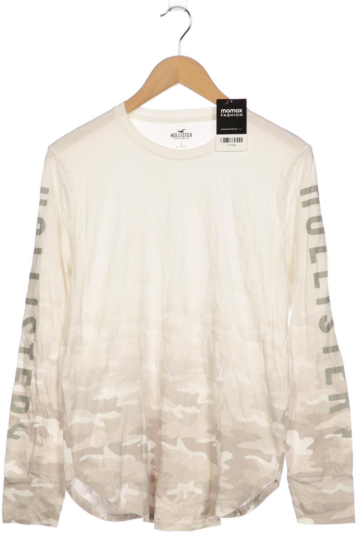 

Hollister Herren Langarmshirt, weiß, Gr. 46