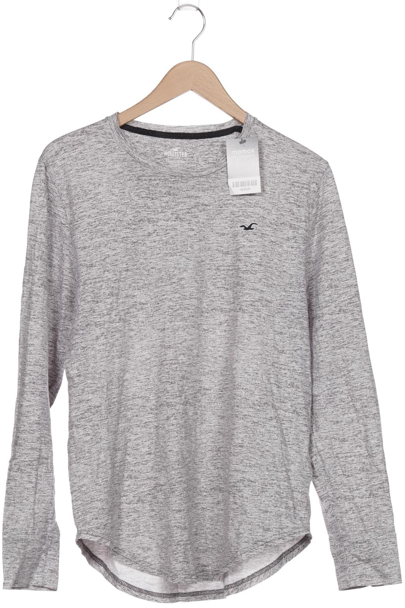 

Hollister Herren Langarmshirt, grau