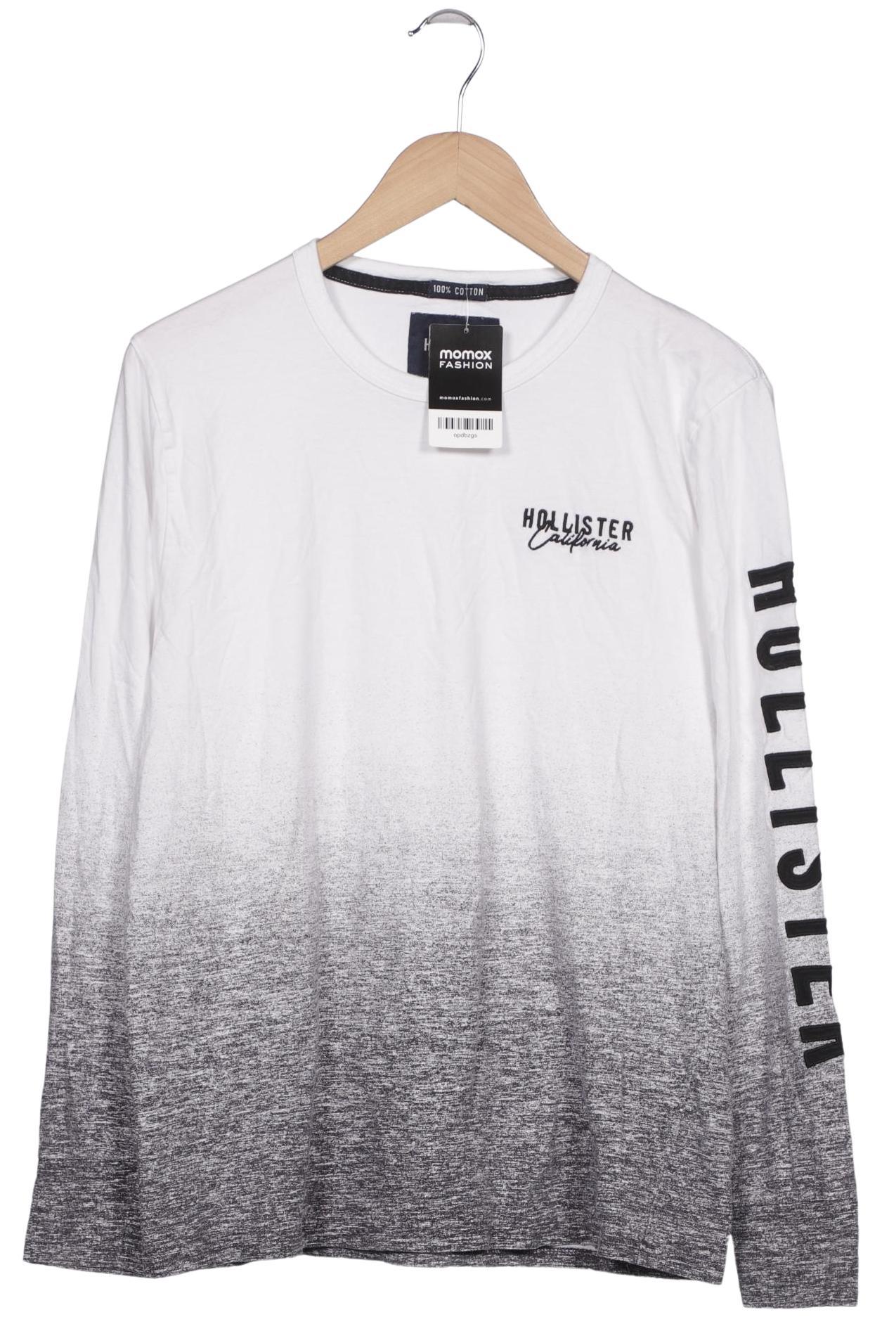 

Hollister Herren Langarmshirt, grau, Gr. 52
