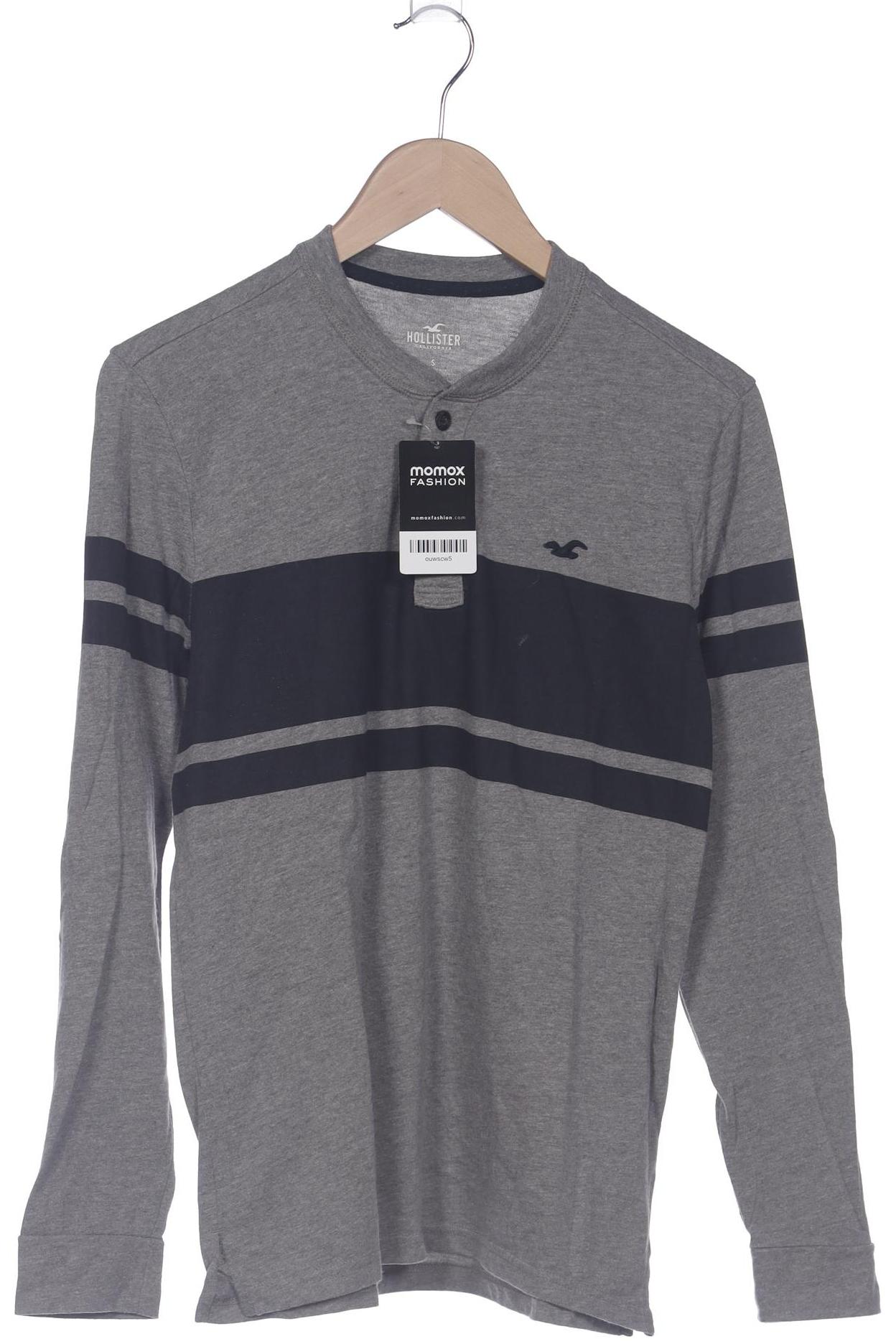 

Hollister Herren Langarmshirt, grau, Gr. 46