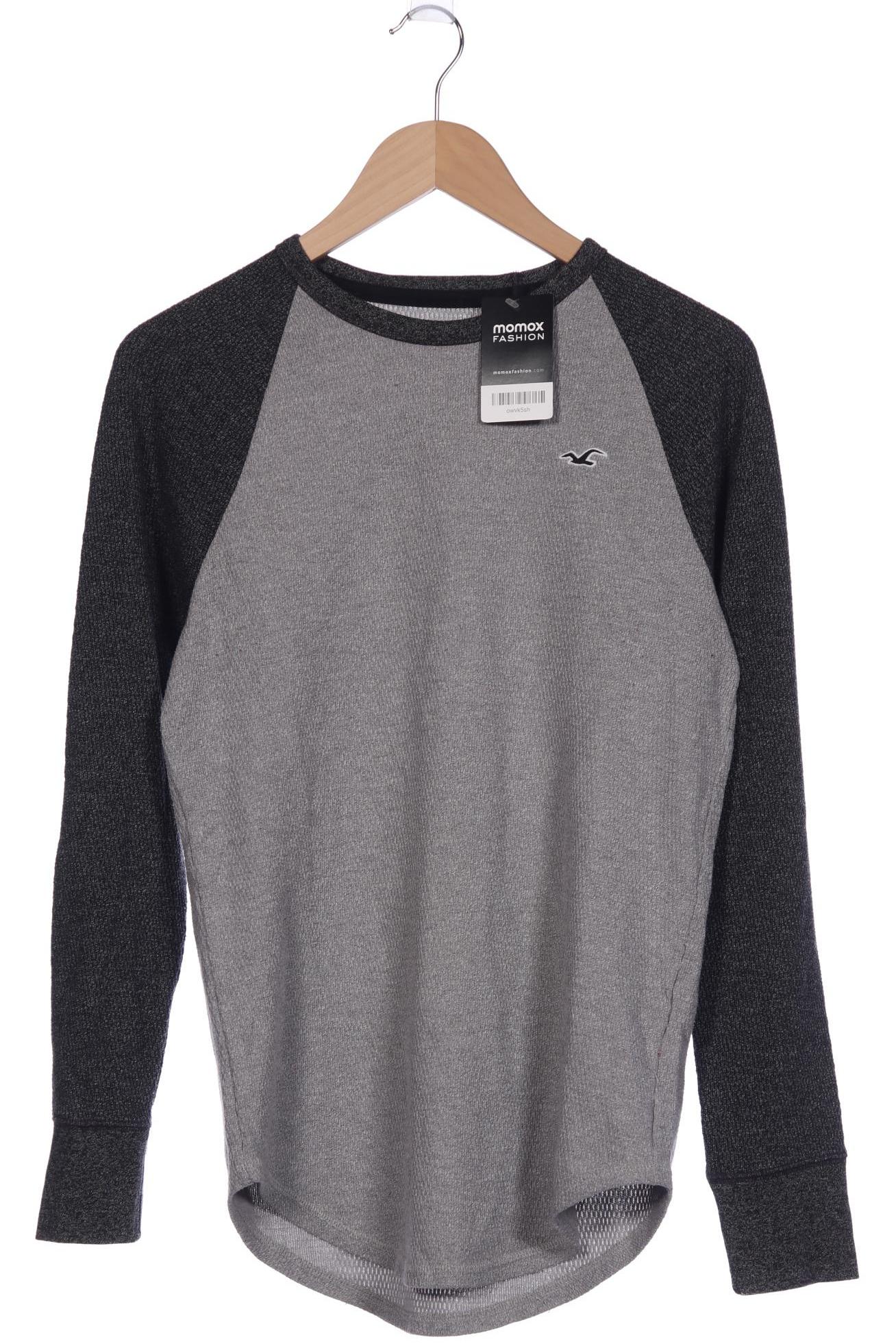 

Hollister Herren Langarmshirt, grau