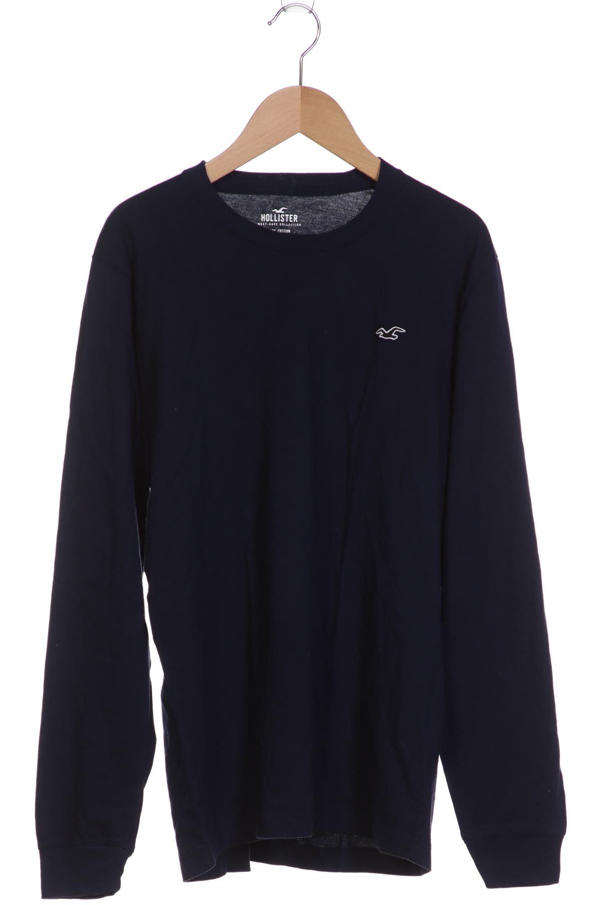 

Hollister Herren Langarmshirt, marineblau