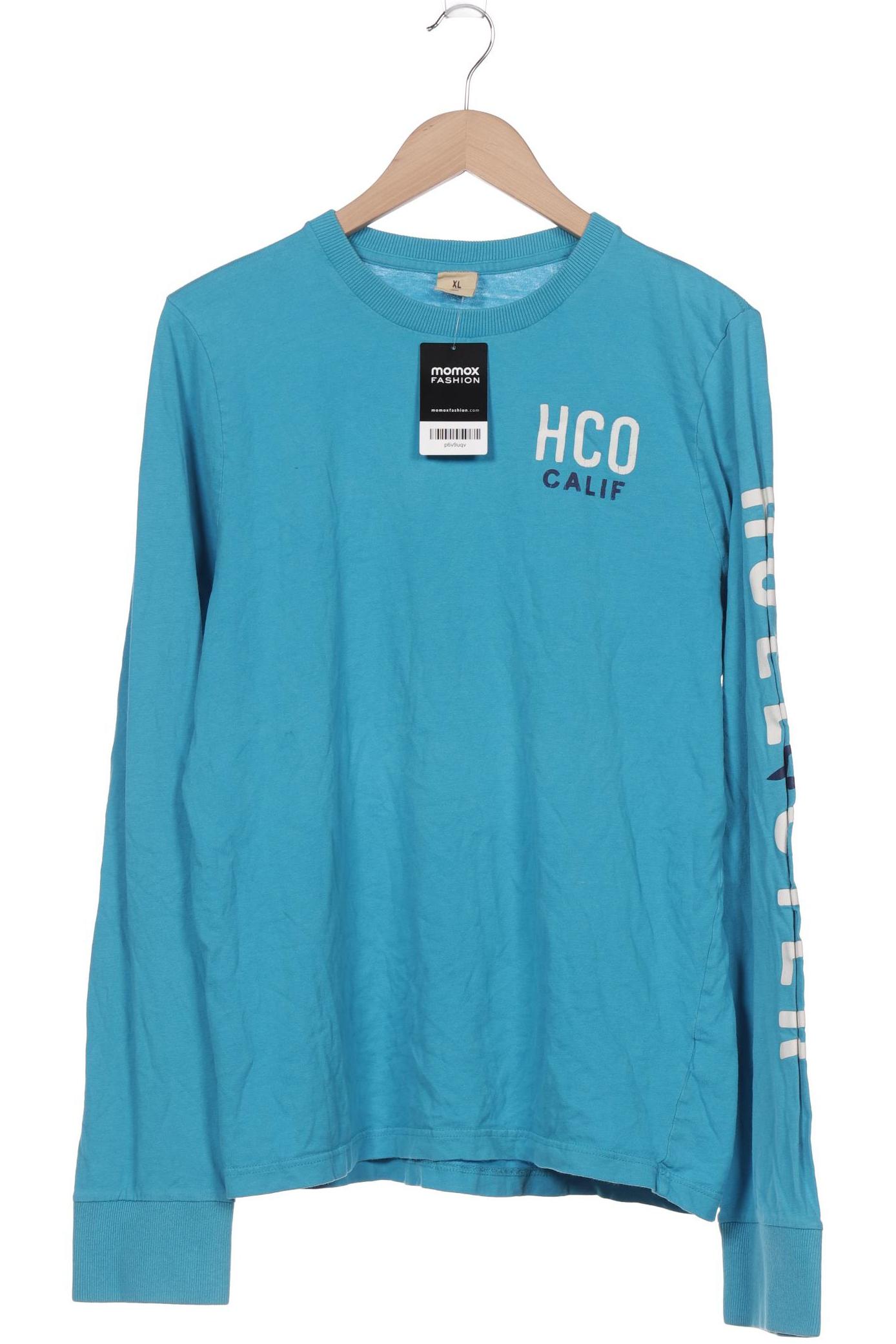 

Hollister Herren Langarmshirt, blau