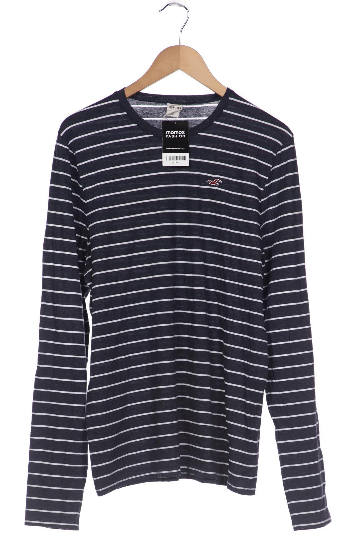 

Hollister Herren Langarmshirt, marineblau