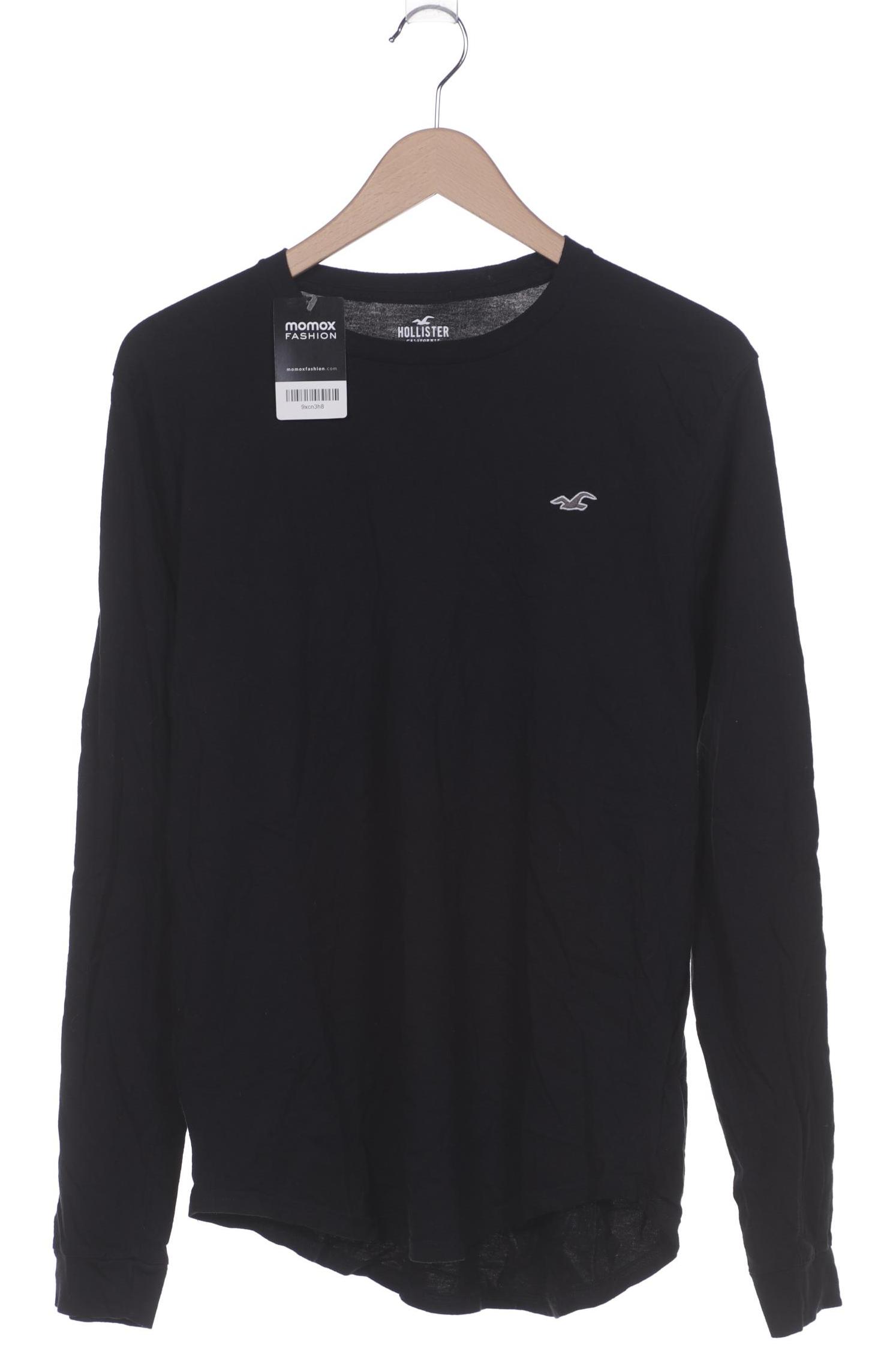 

Hollister Herren Langarmshirt, schwarz, Gr. 52