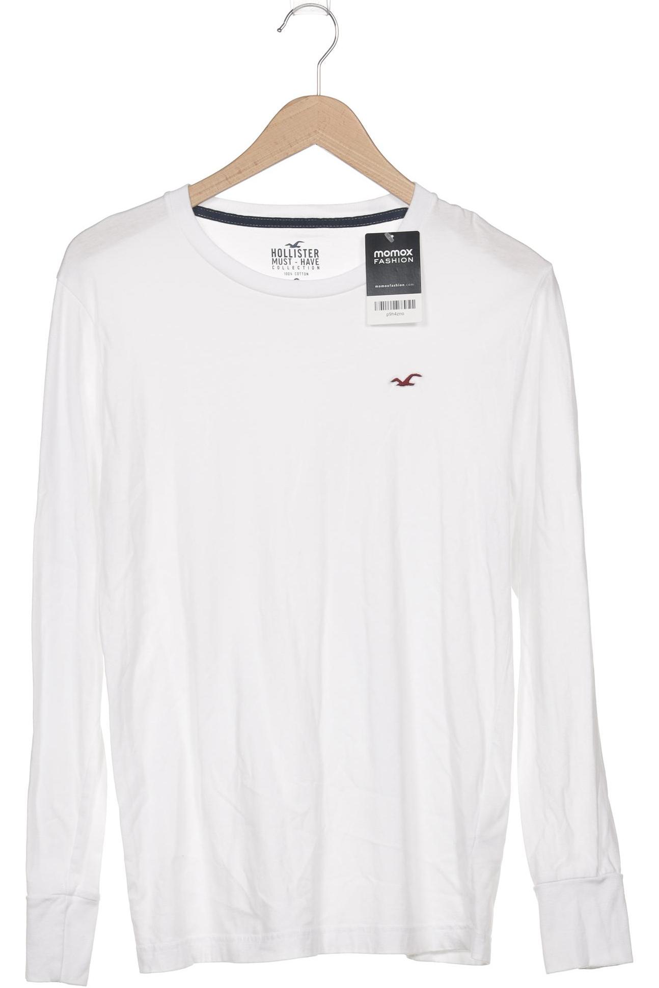 

Hollister Herren Langarmshirt, weiß, Gr. 46