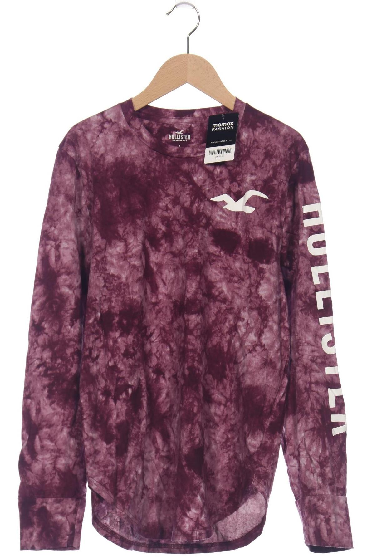 

Hollister Herren Langarmshirt, bordeaux, Gr. 46