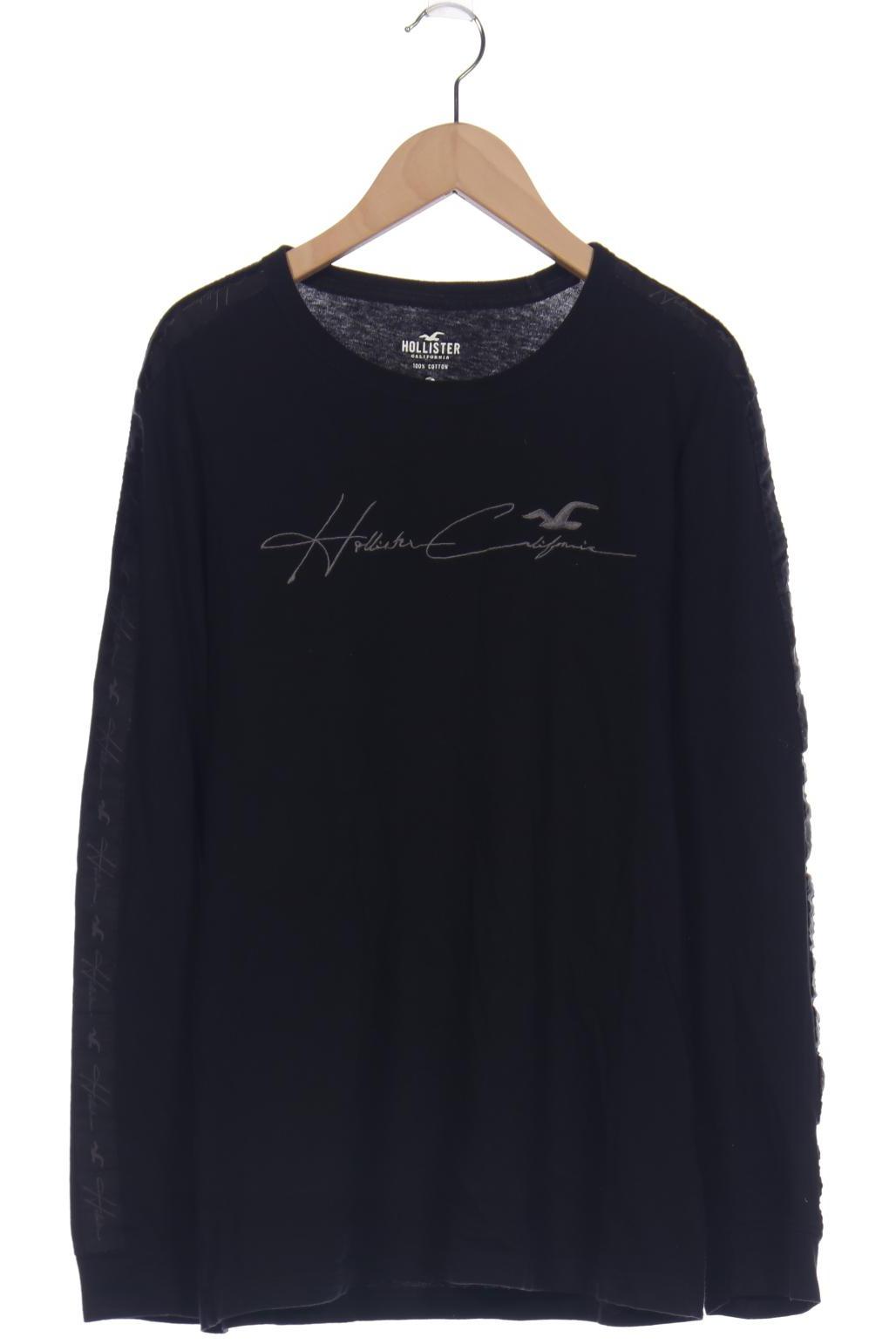 

Hollister Herren Langarmshirt, schwarz