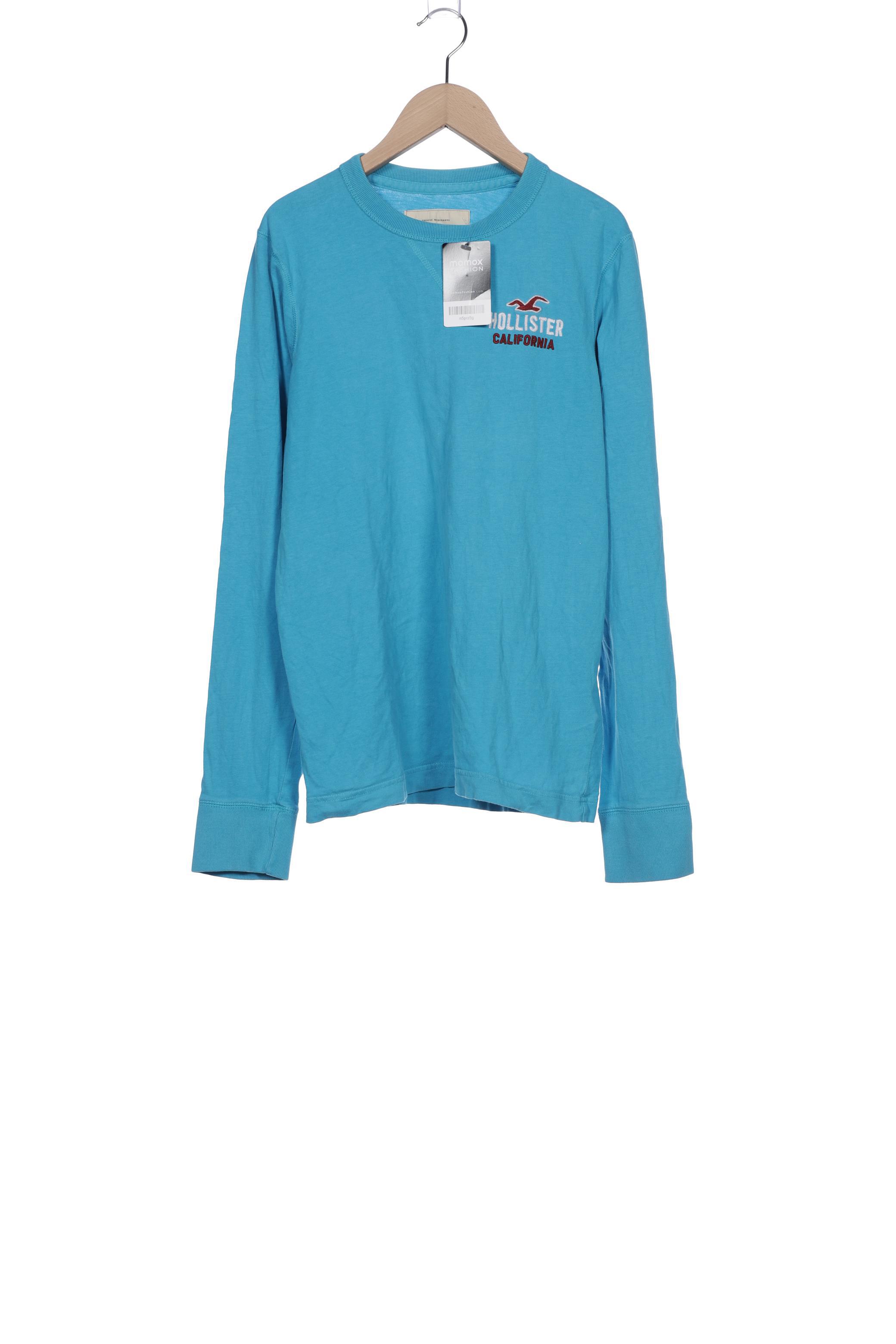 

Hollister Herren Langarmshirt, blau, Gr. 52