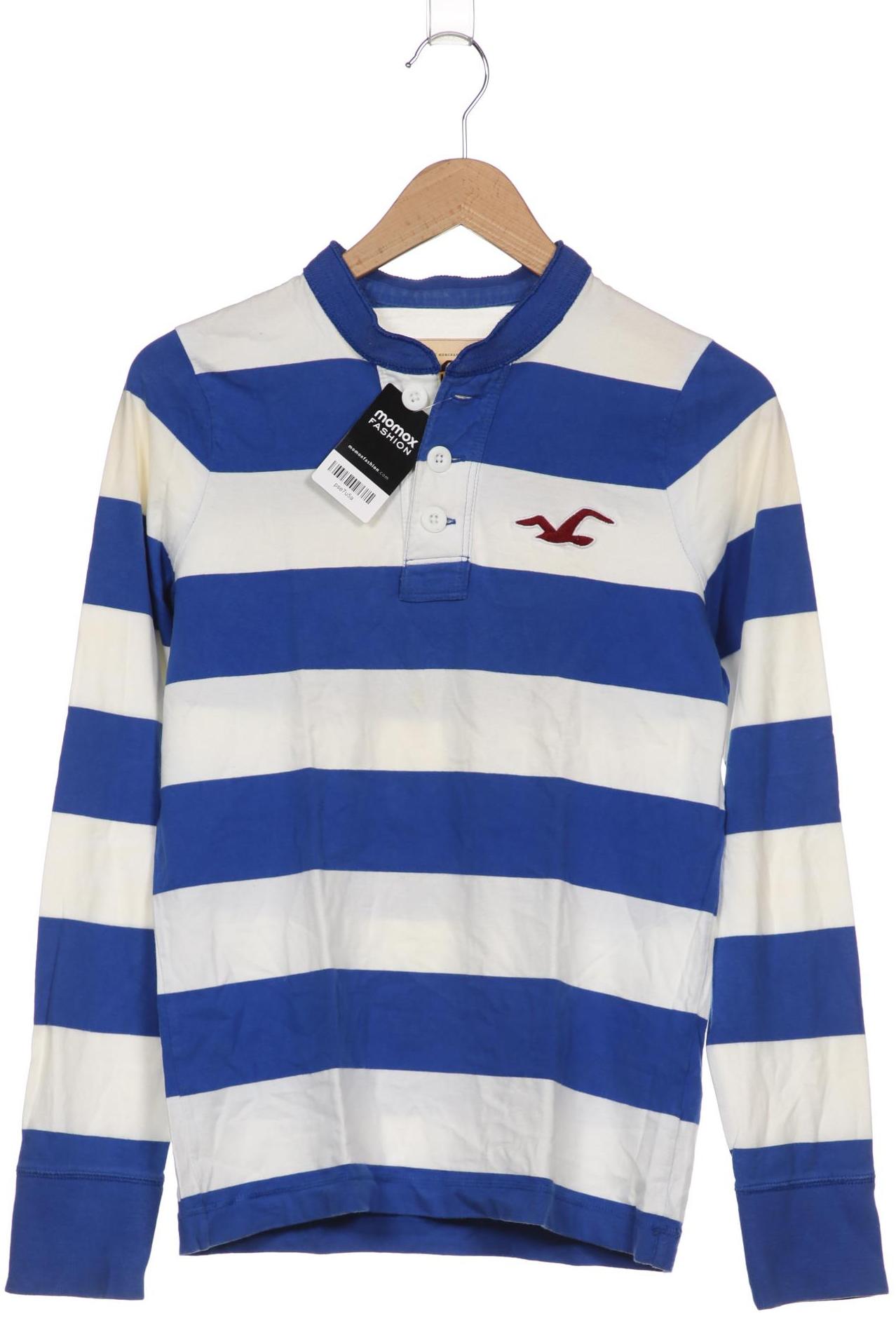 

Hollister Herren Langarmshirt, blau