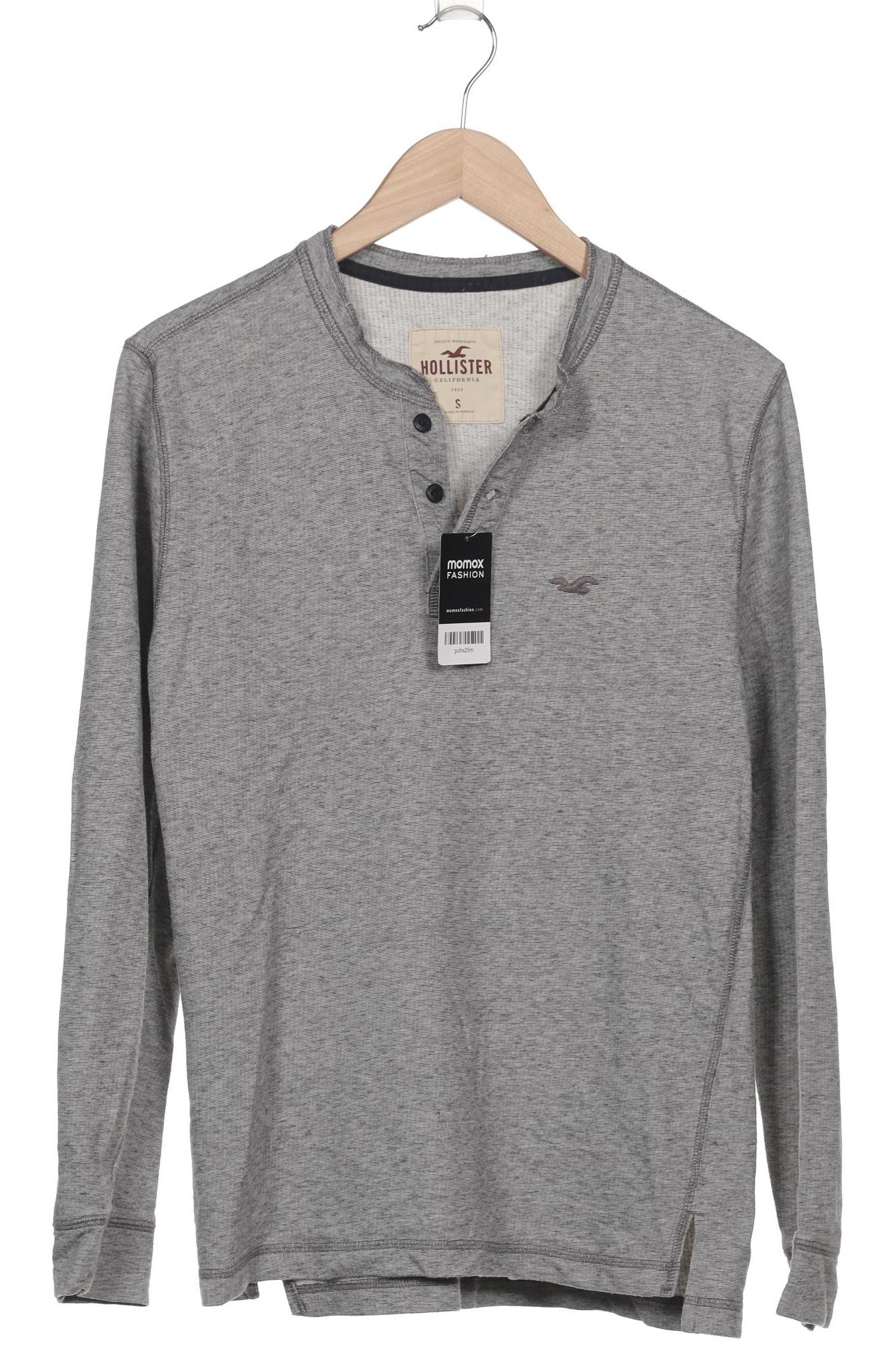 

Hollister Herren Langarmshirt, grau, Gr. 46