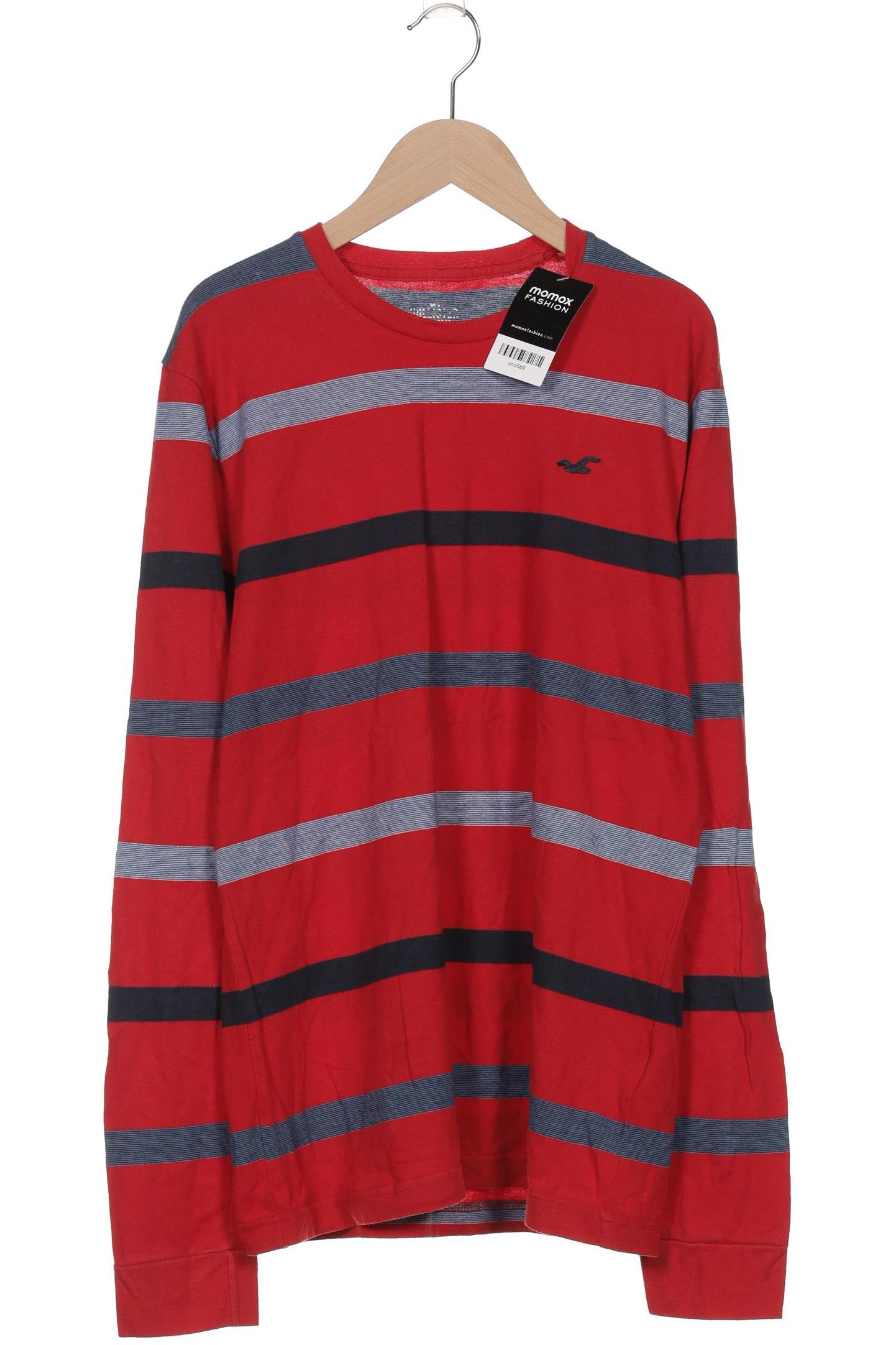 

Hollister Herren Langarmshirt, rot, Gr. 48